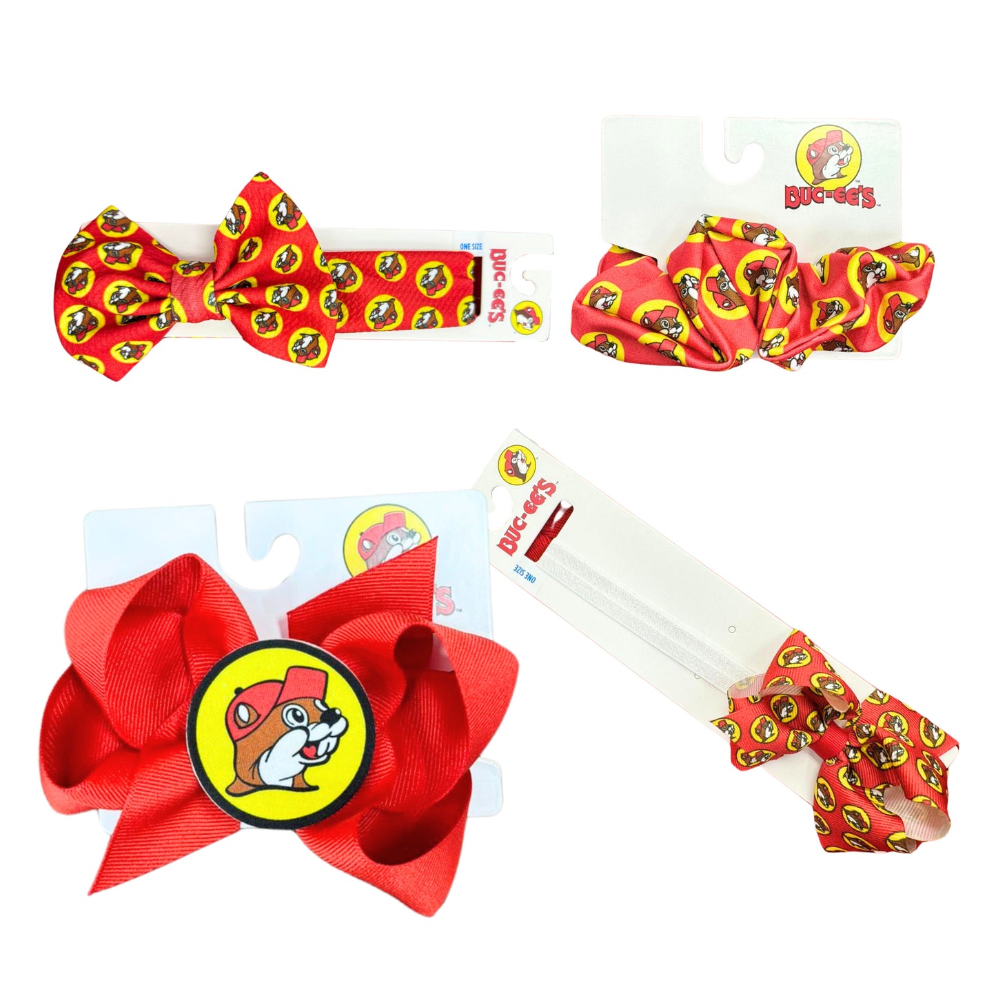 Buc-ee's Red Logo Hair Accessories buc ees buc ee's bucees buccees buc-ees