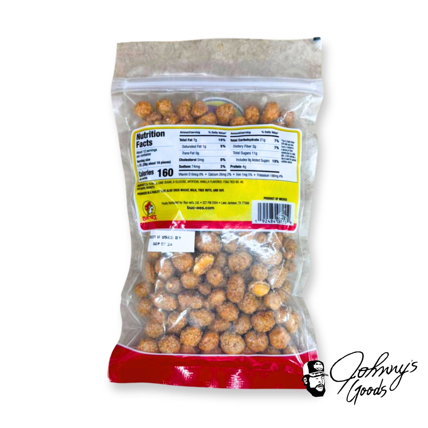 Buc-ee's sweet snacks, Glazed peanuts snack, Crunchy sweet peanuts, Buc-ee's nut snacks, Honey roasted peanuts