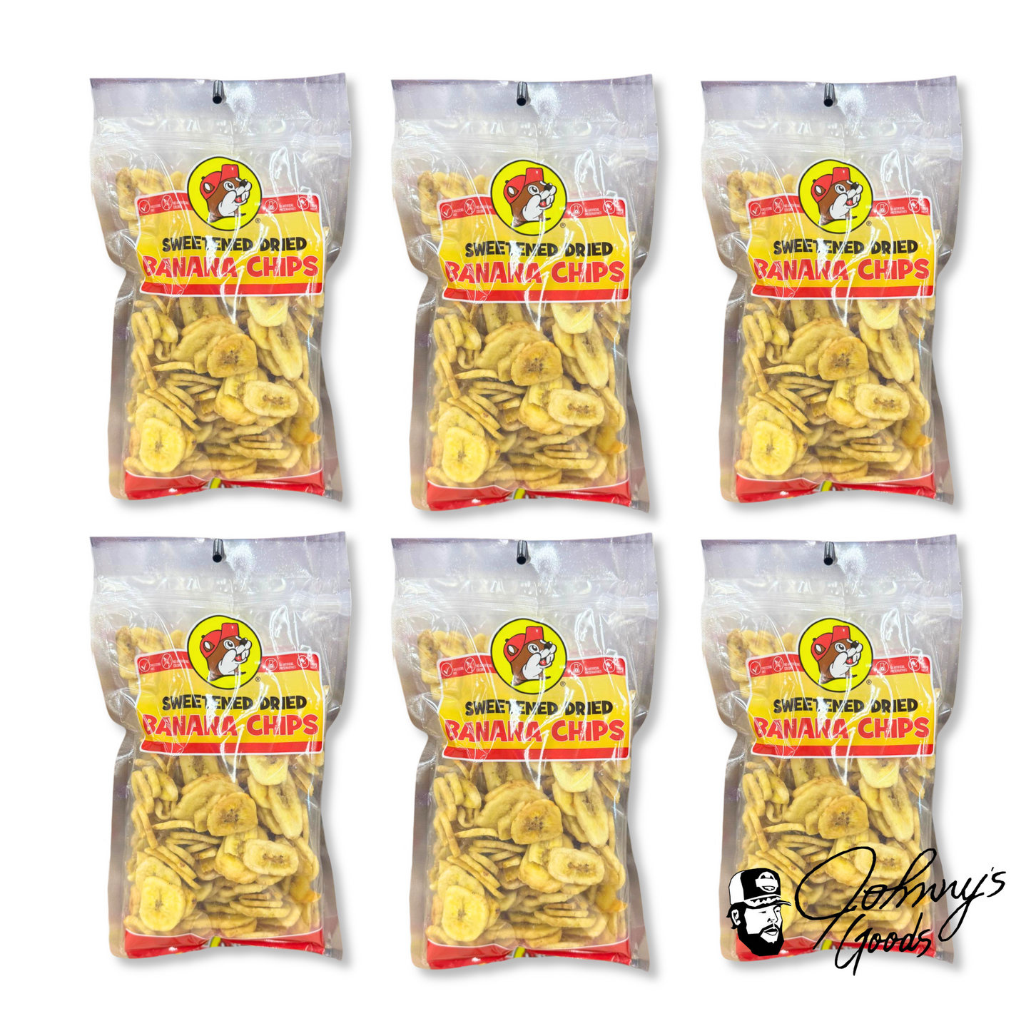 Buc-ee's Sweetened Dried Banana Chips – Crunchy & Naturally Sweet Snack