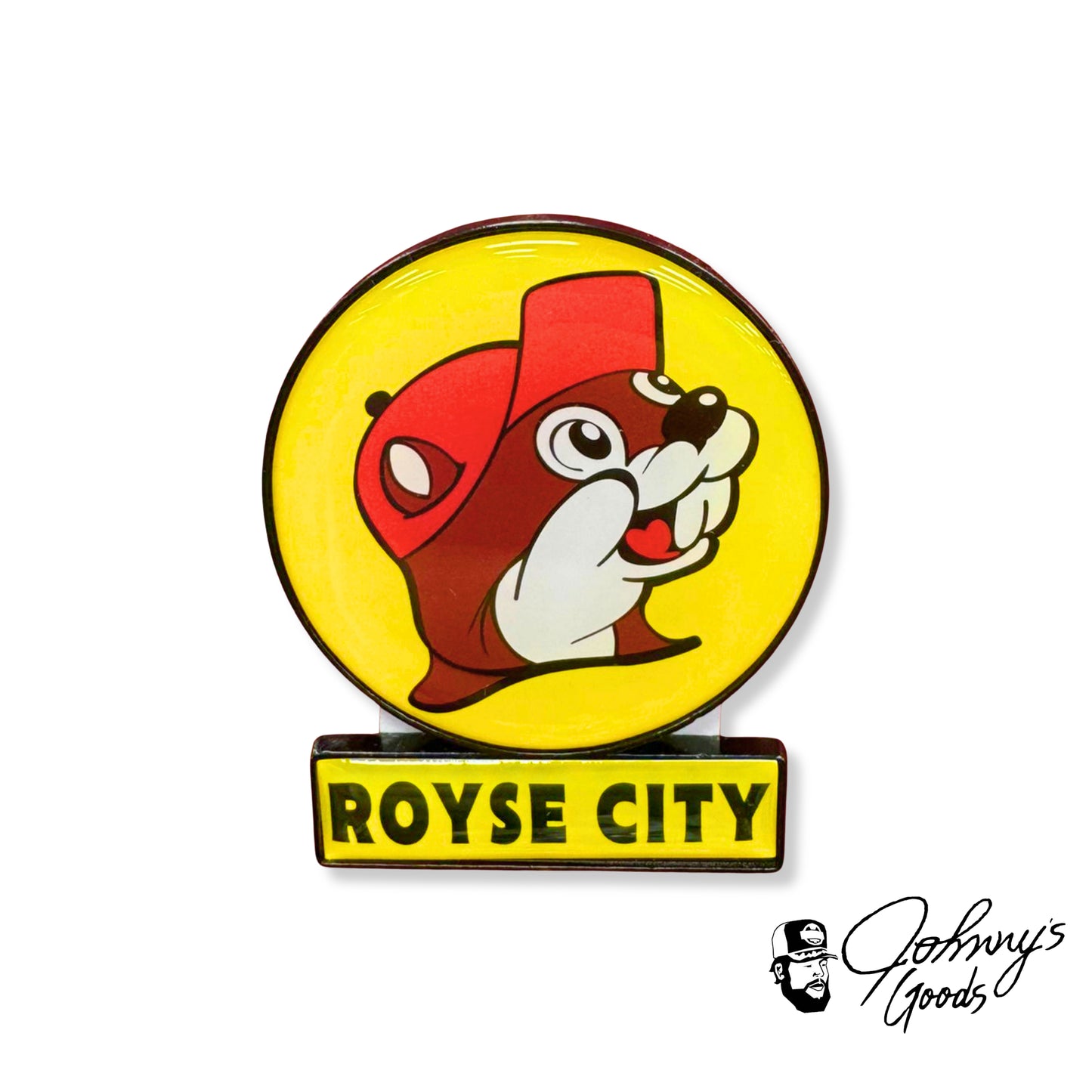Buc-ee's Texas Magnet Beaver Logo