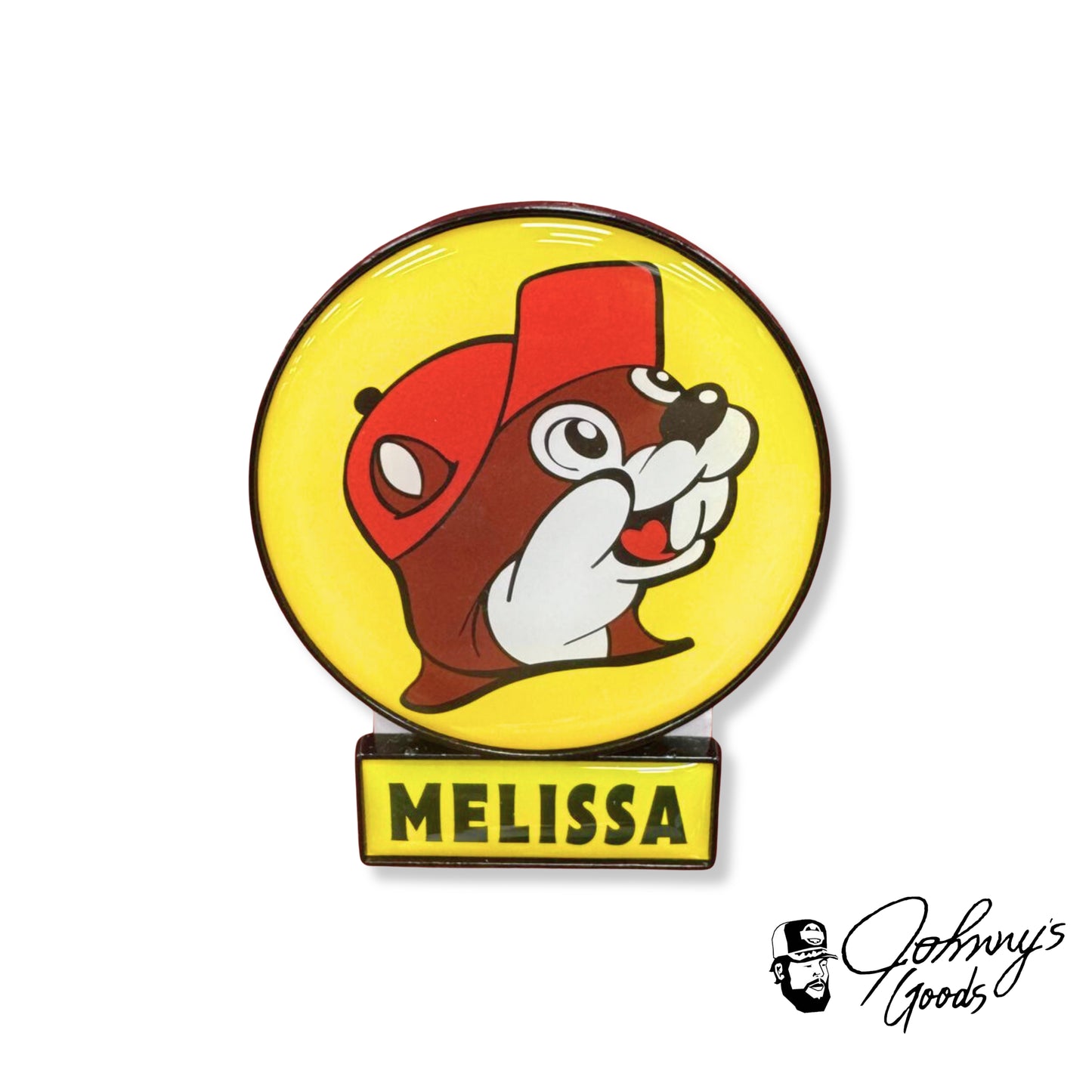 Buc-ee's Texas Magnet Beaver Logo