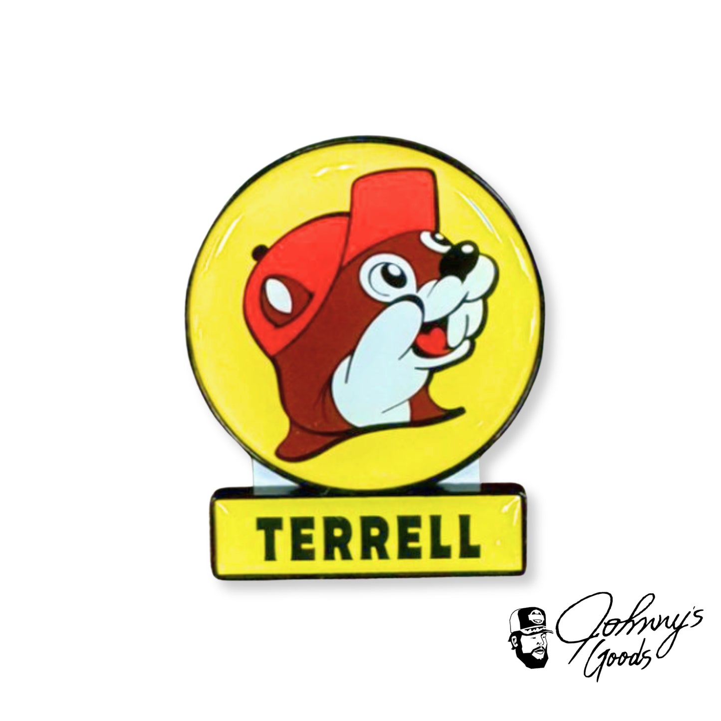 Buc-ee's Texas Magnet Beaver Logo