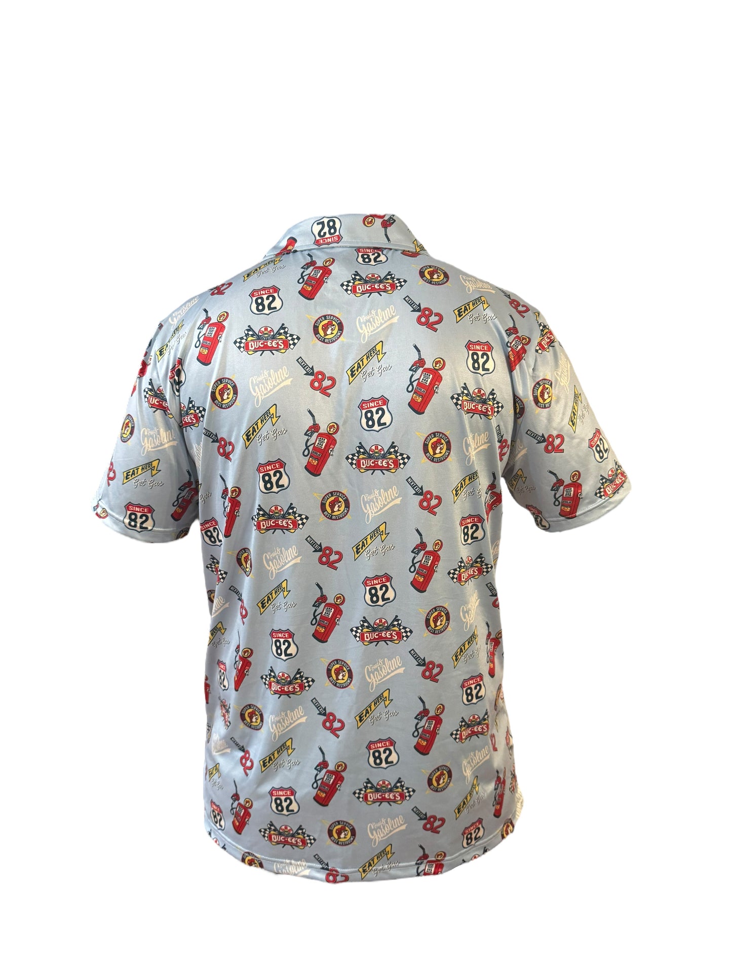 Buc-ee’s Men’s Logo Gas Station Polo