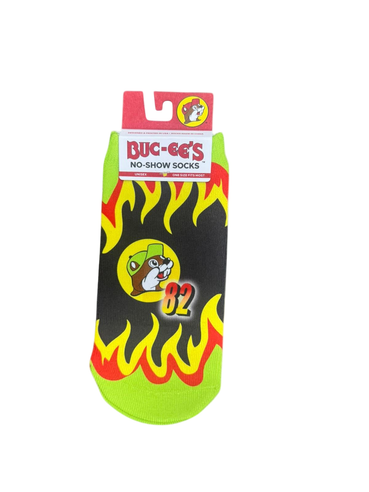 Buc-ee's No-Show "One-Size Fits Most" Socks