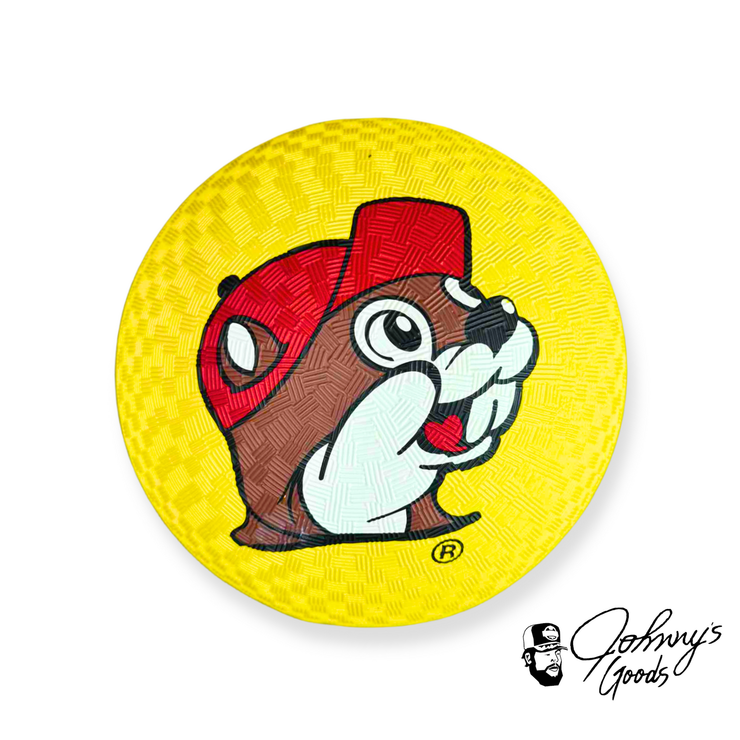 Buc-ee's Rubber Yellow Dodgeball buc ees buc ee's bucees buccees buc-ees