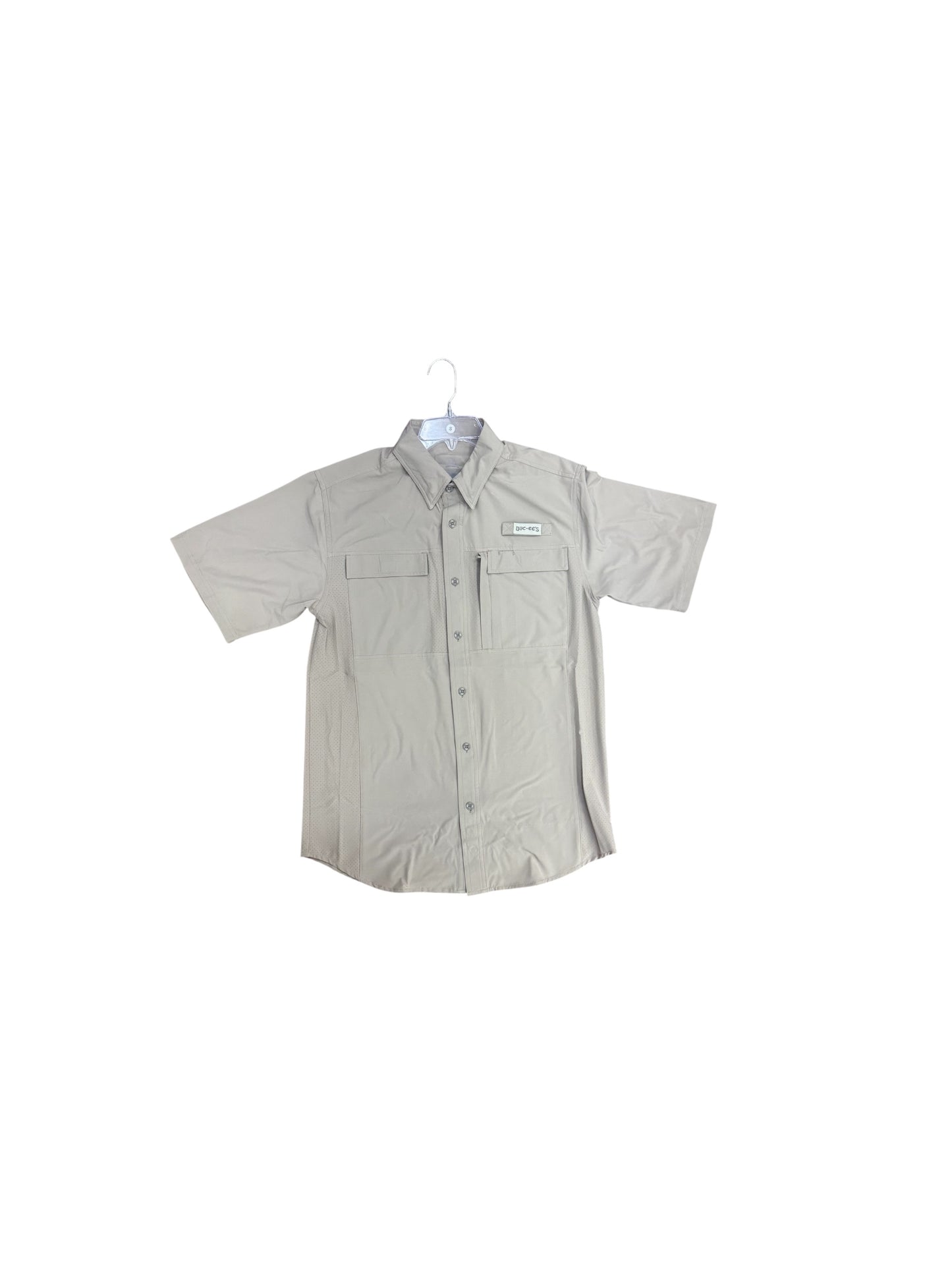 Buc-ee’s Men’s Fishing Button Down -Breathable-Quick Dry-50 UPF