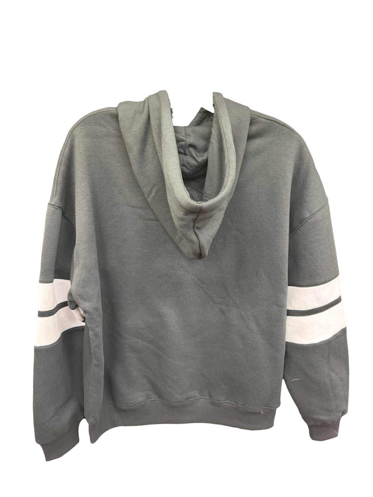 Buc-ee’s Authentic Charcoal Gray Varsity Hoodie – Unisex Adult Pullover Sweatshirt