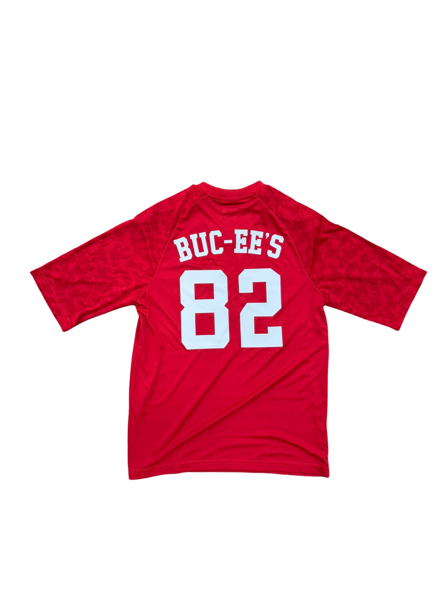 Buc-ee’s Red Soccer Jersey Shirt – #82 Buc-ee’s Athletic Soccer Style