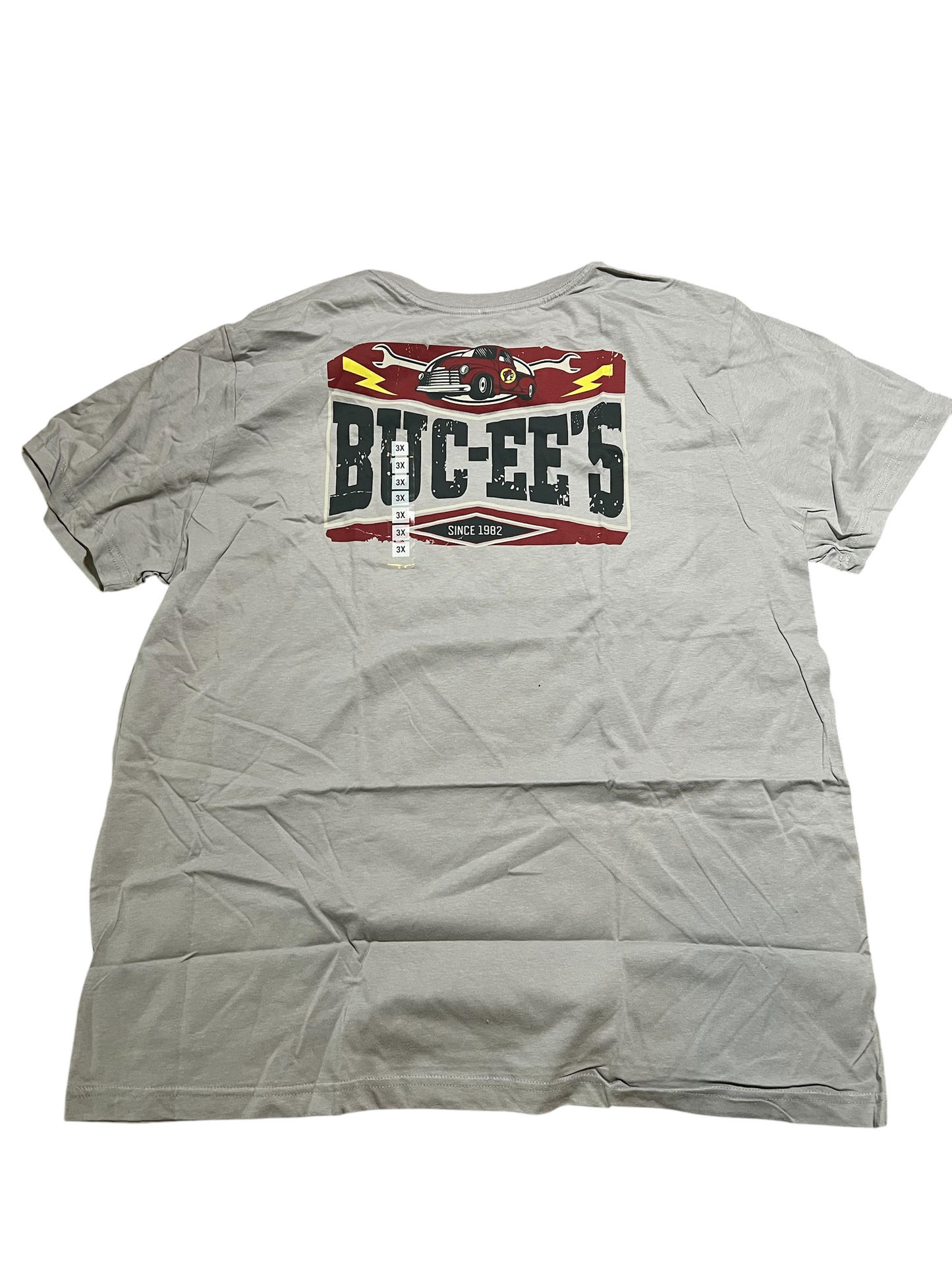 Buc-ee’s Vintage Service Garage T-Shirt – Gray