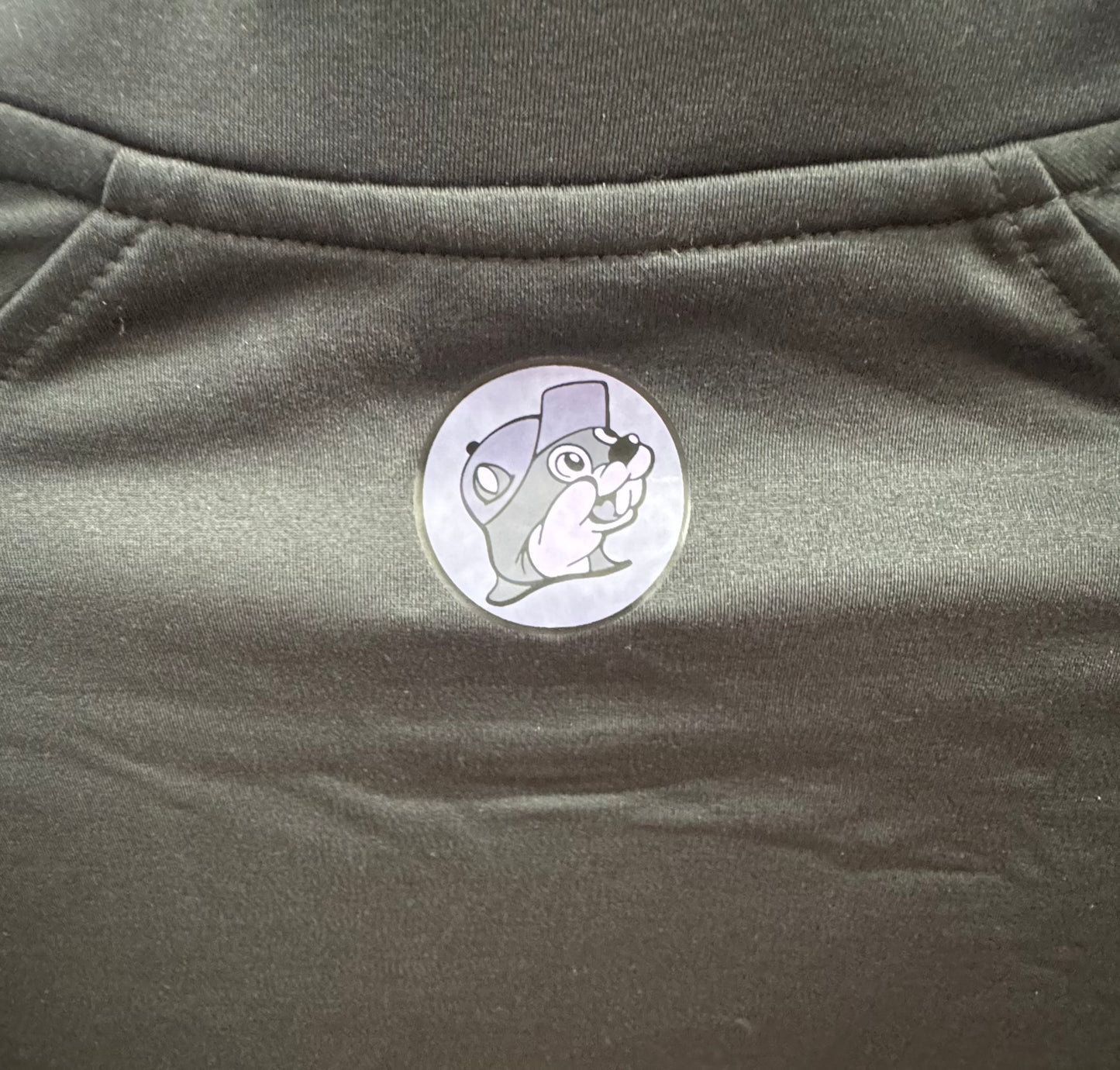 Buc-ee’s Black Pullover, 3/4 zip