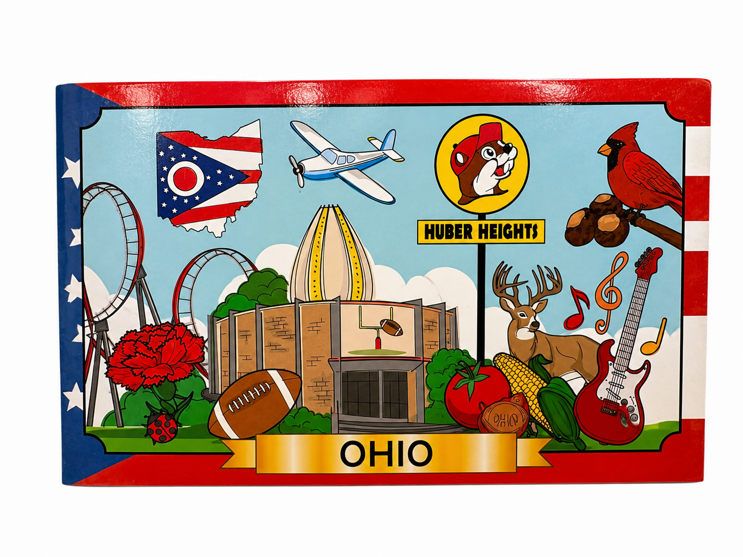 Buc-ee's Ohio Postcard – Huber Heights Collectible Travel Souvenir