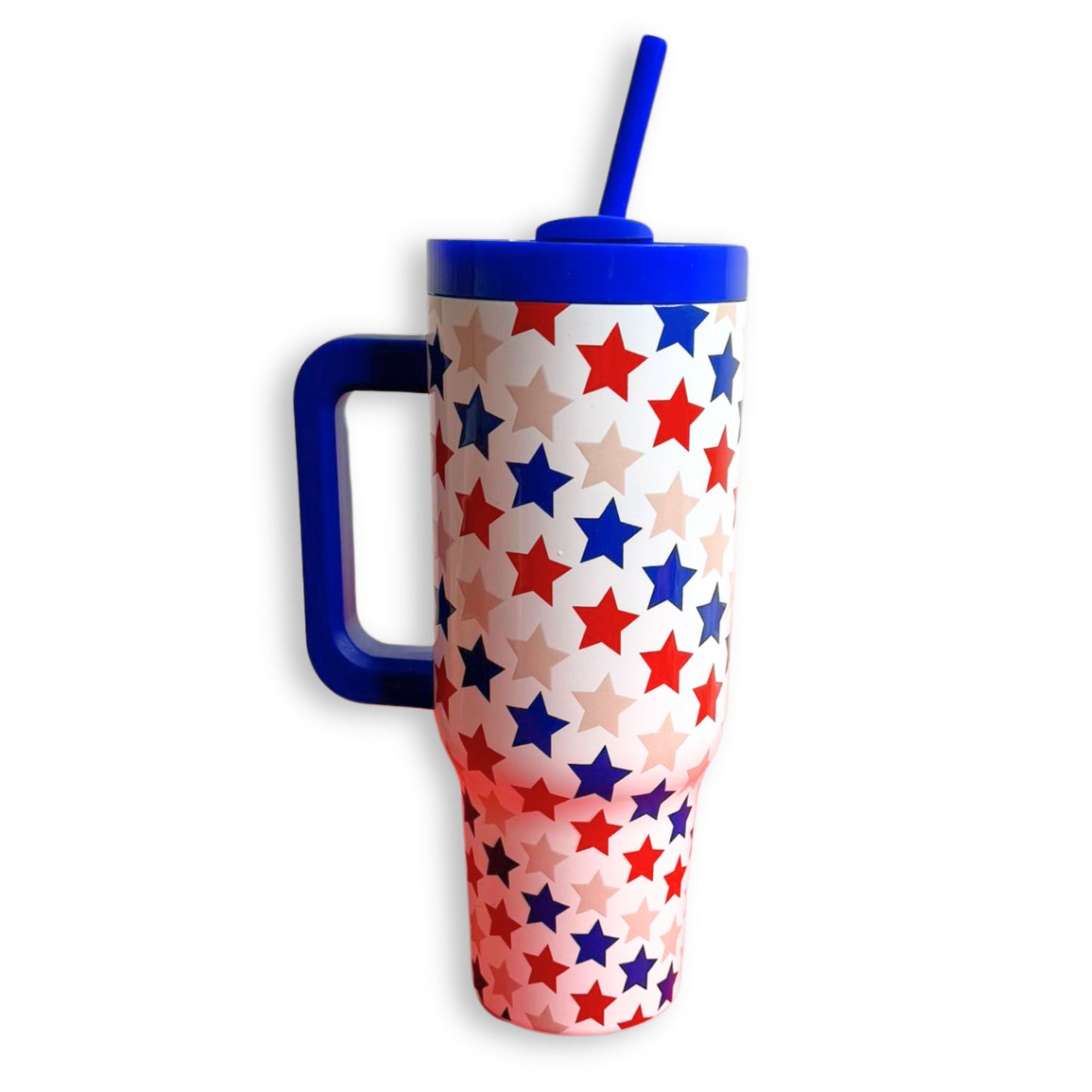 HEB Red, White, & Blue Star Stainless Steel Tumbler, 40oz