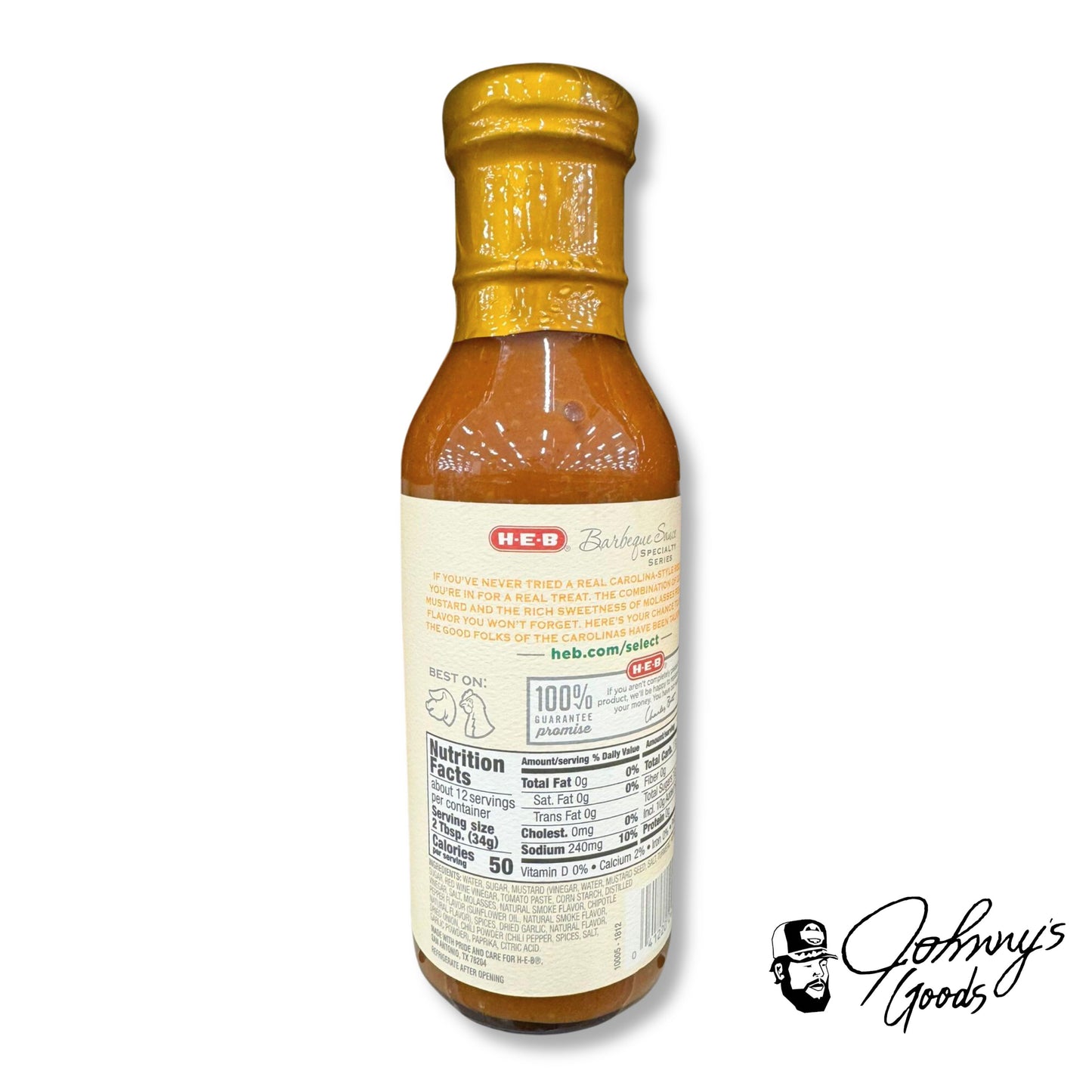 H‑E‑B Barbeque Sauce Specialty Series bbq flavors sauces heat carolina texas heb