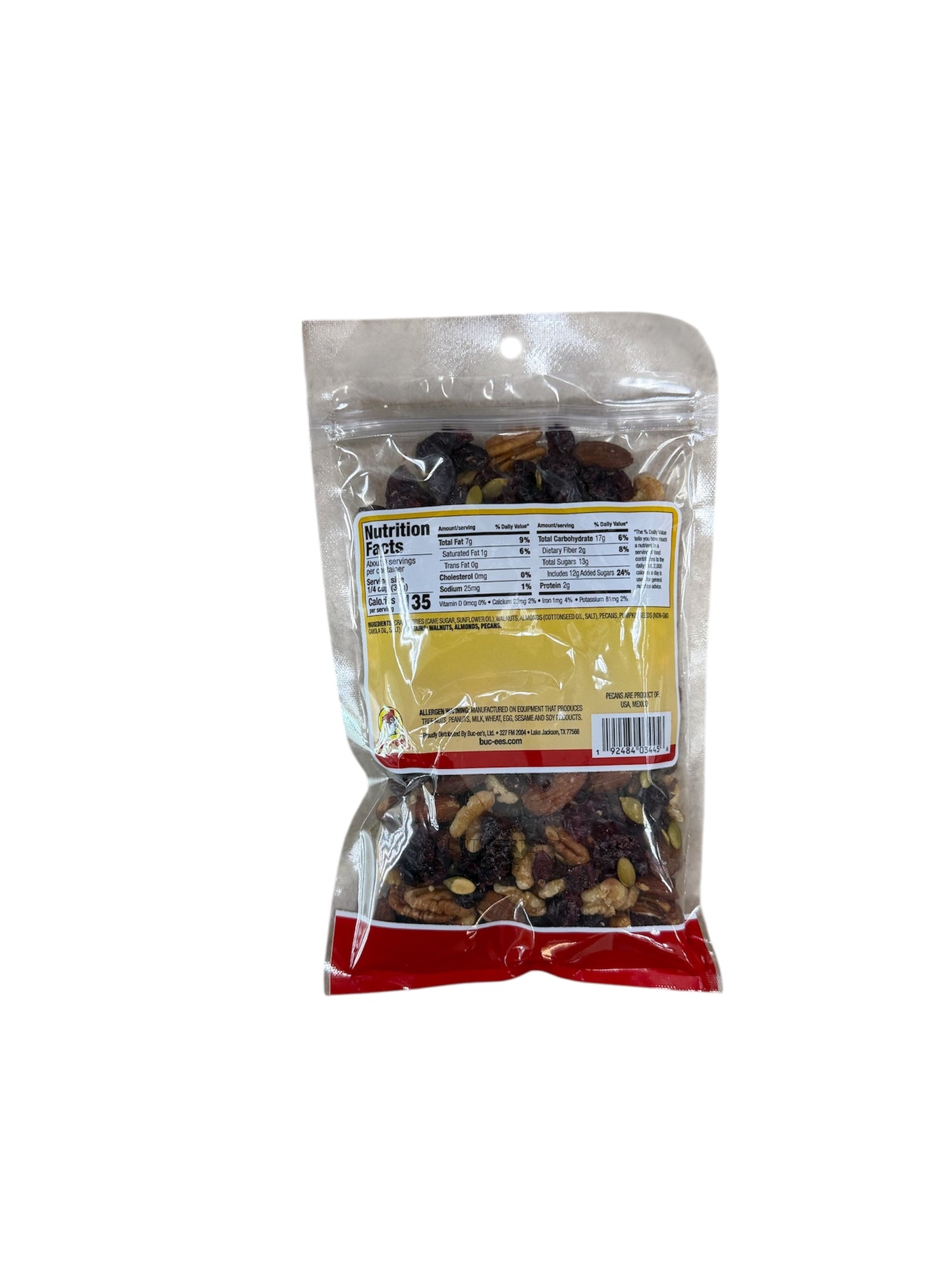 Buc-ee’s Omega Trail Mix – 10 oz Resealable Bag