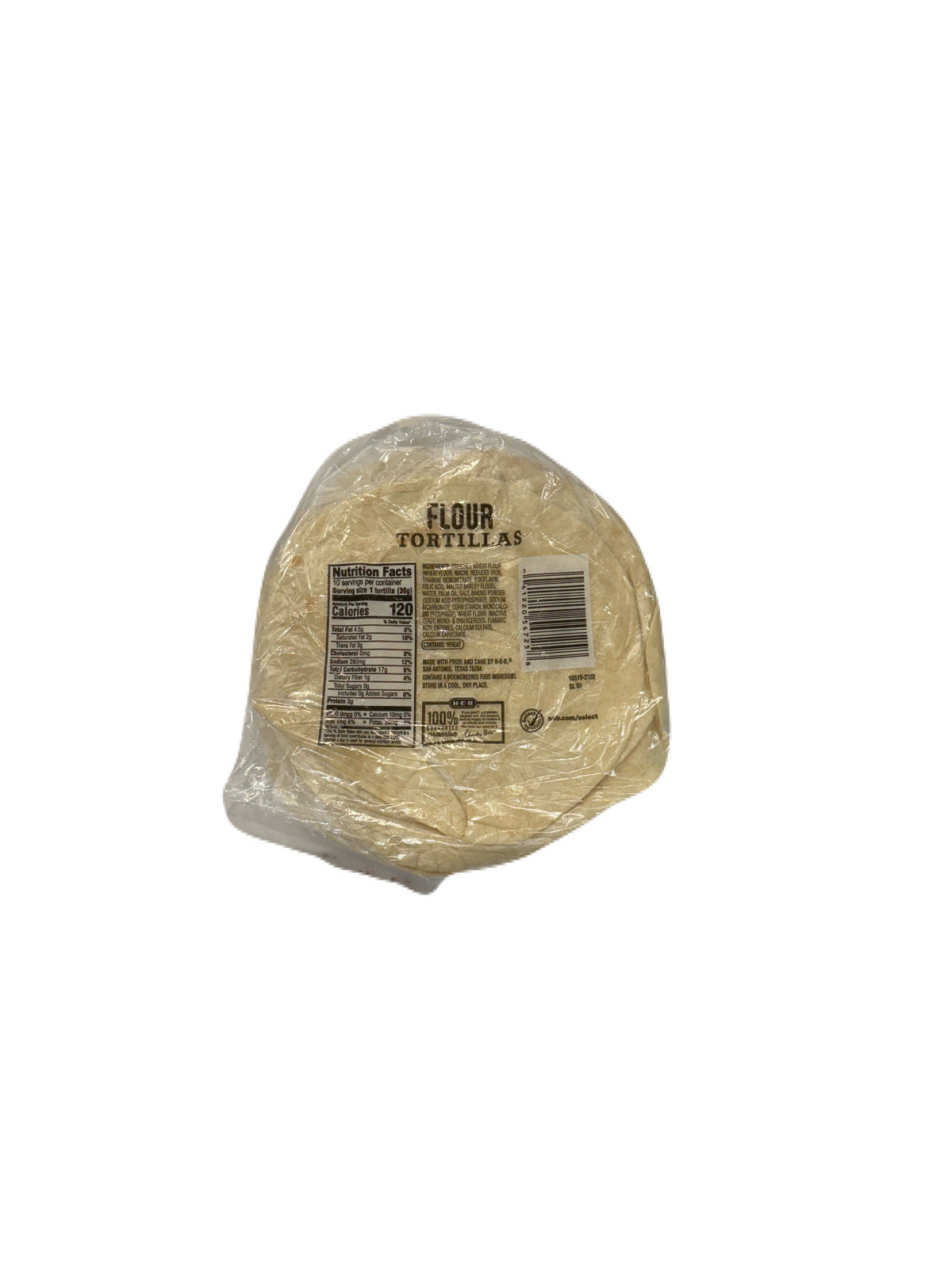 HEB tortillas