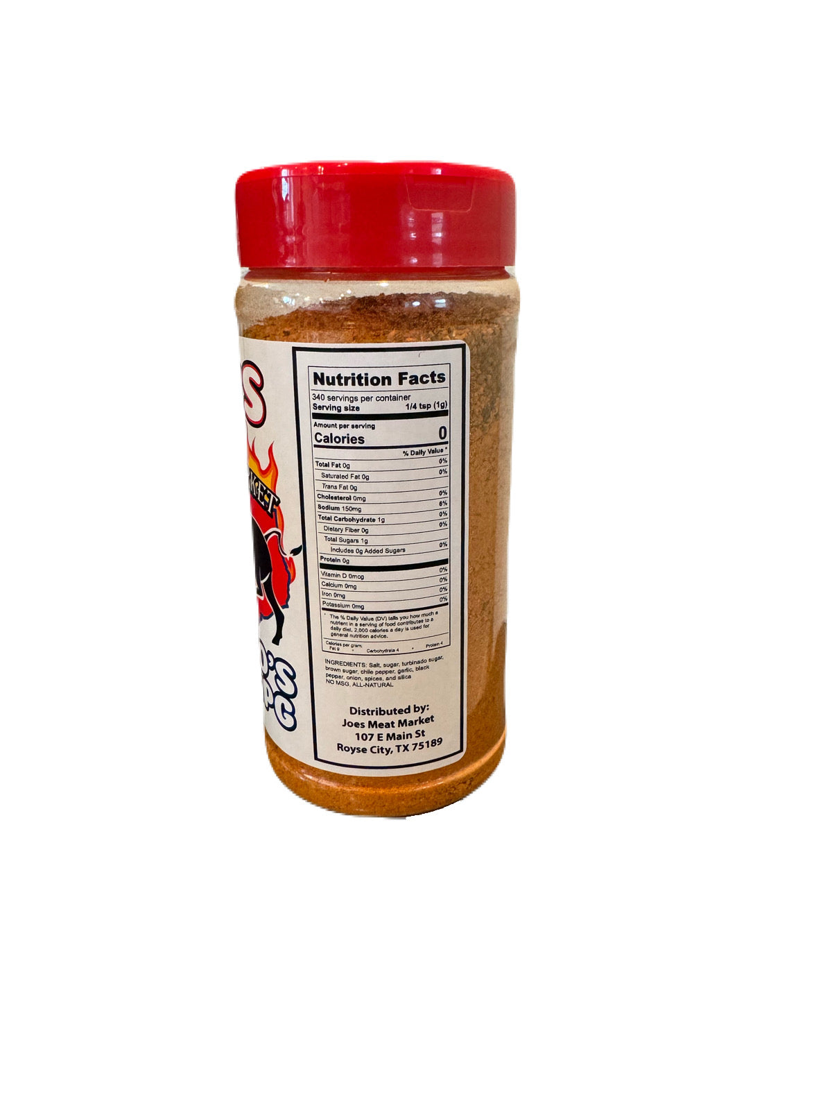 Joe’s Meat Market El Toro’s Texas SPG Rub, 13 oz