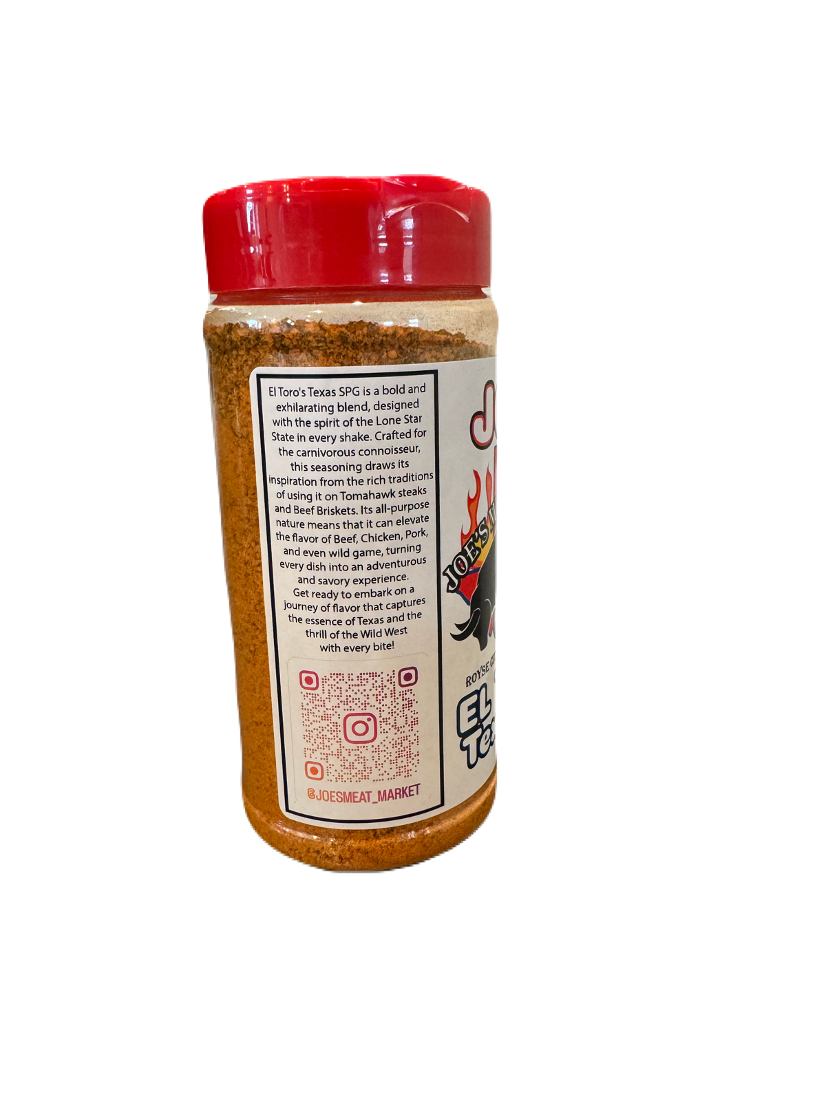 Joe’s Meat Market El Toro’s Texas SPG Rub, 13 oz