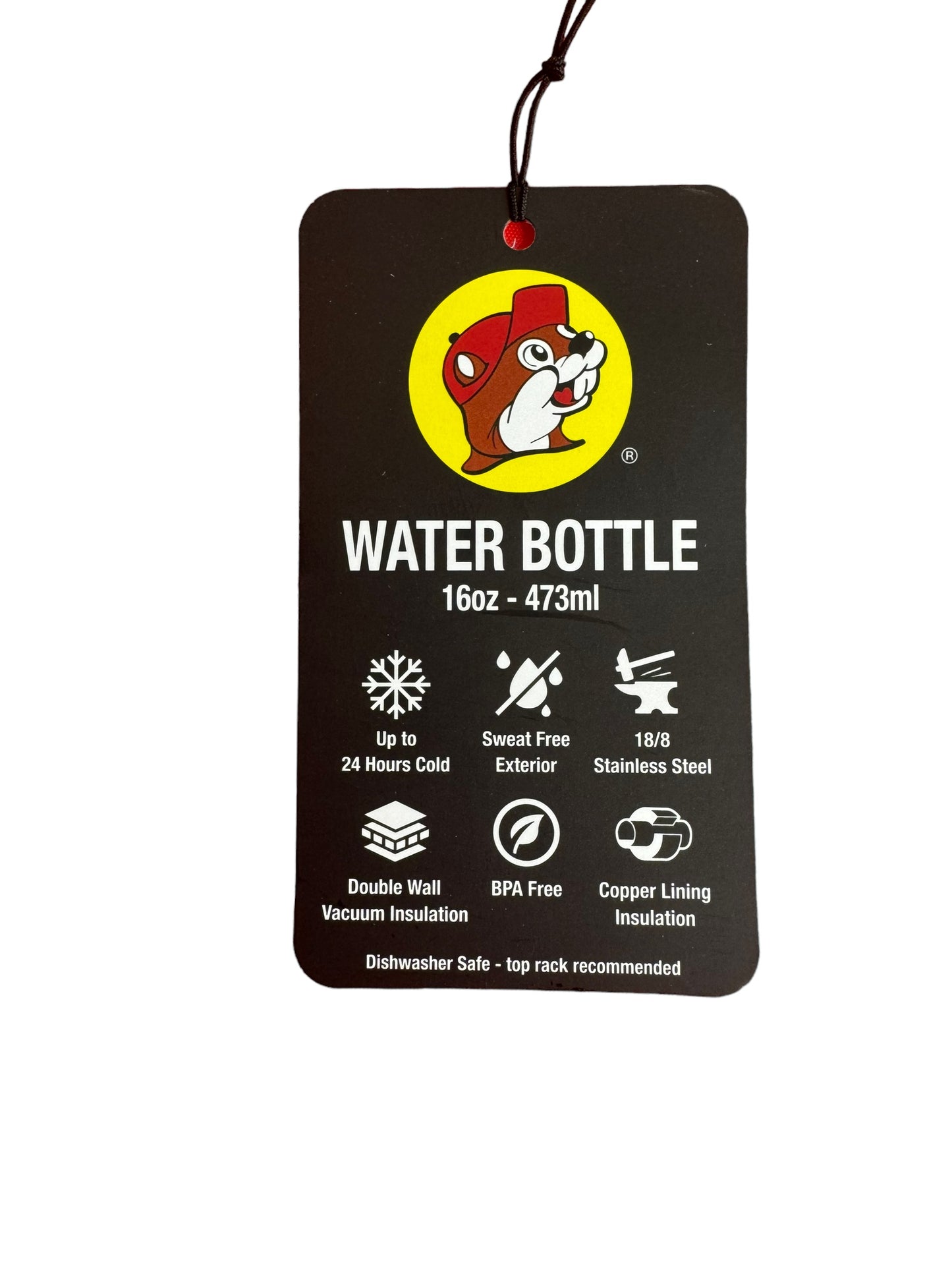 Buc-ee’s Kids Water Bottle, 16 oz buc ees buc ee's bucees buccees buc-ees