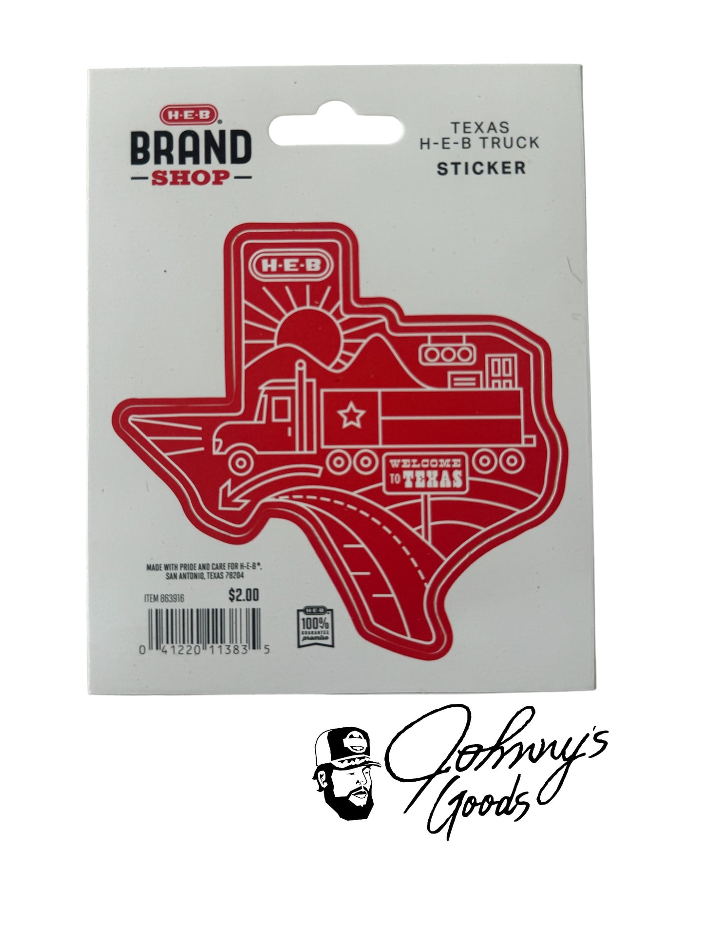 H-E-B Stickers