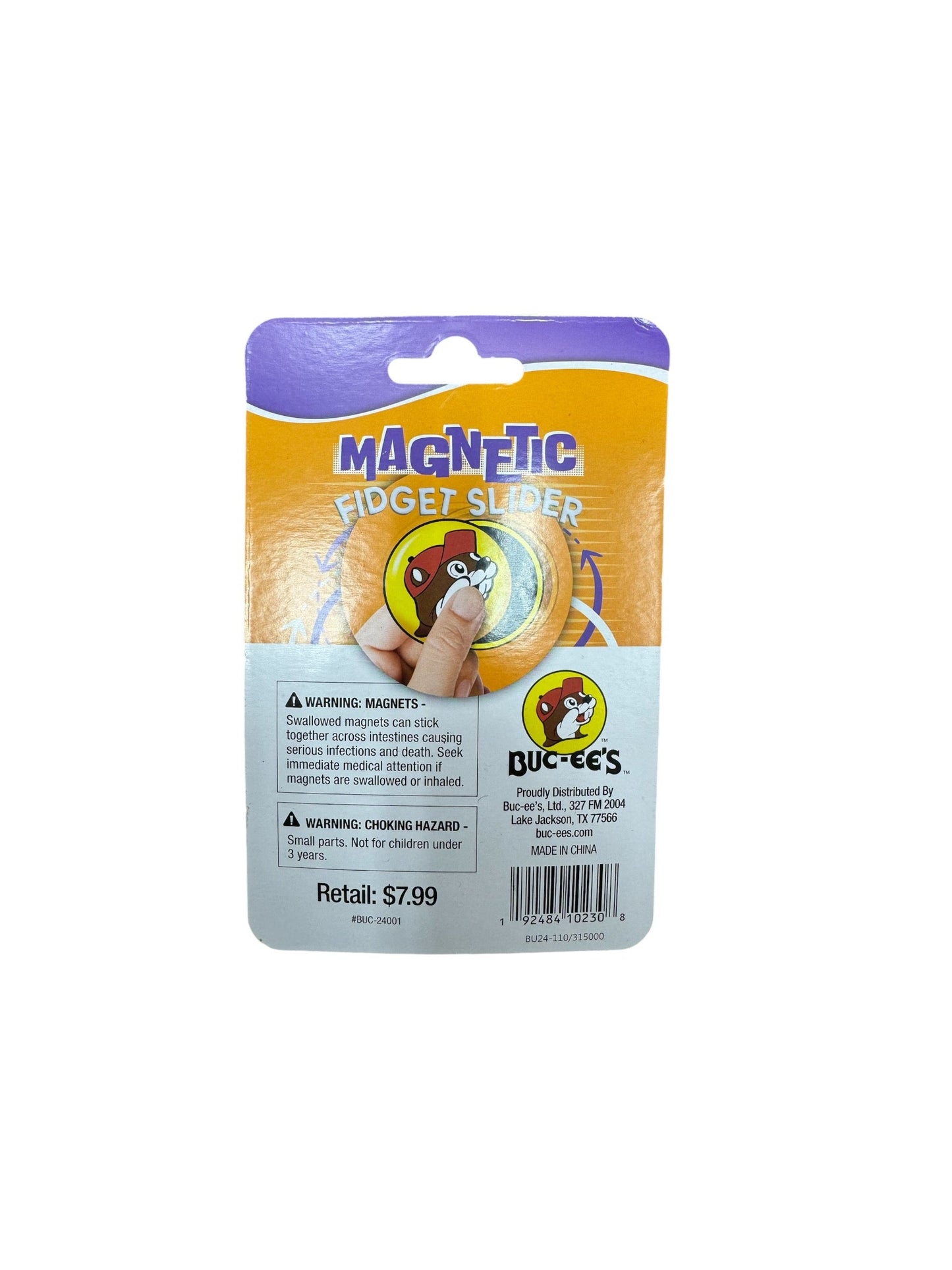 Buc-ee’s Magnetic Fidget Slider