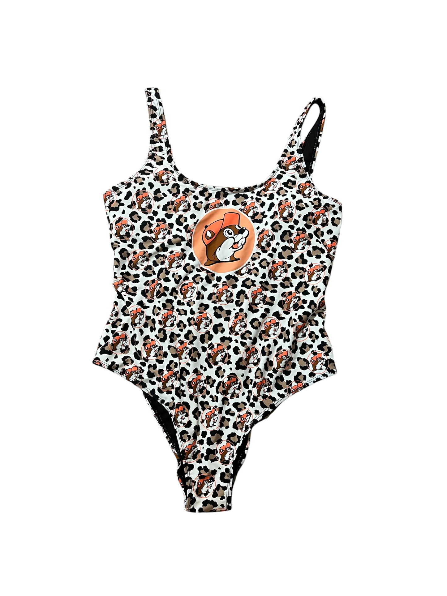 Buc-ee’s Leopard Print One-Piece Swimsuit