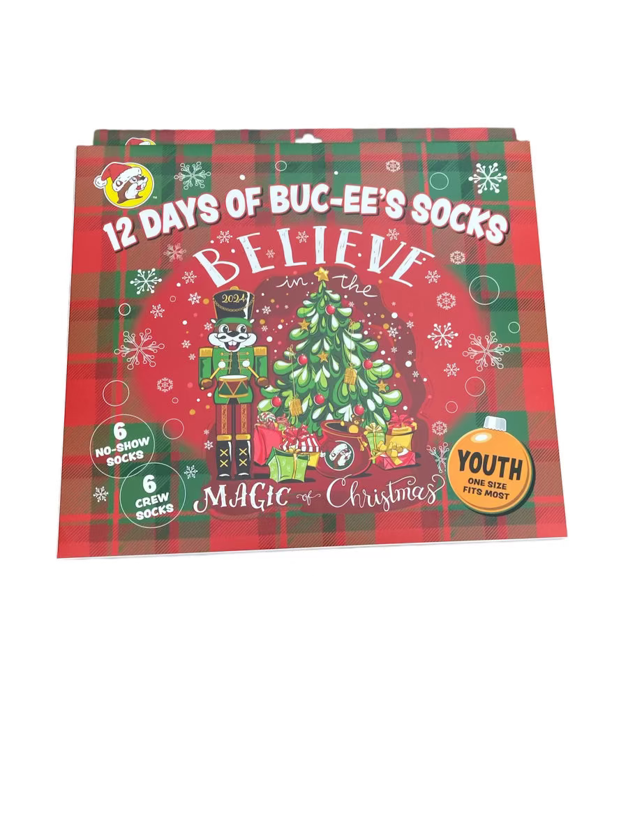 Bucee’s 12 Days of Socks
