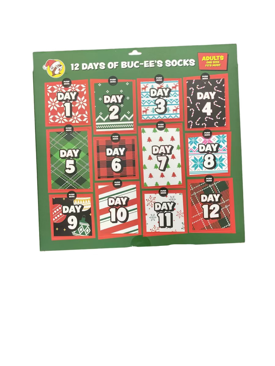 Bucee’s 12 Days of Socks
