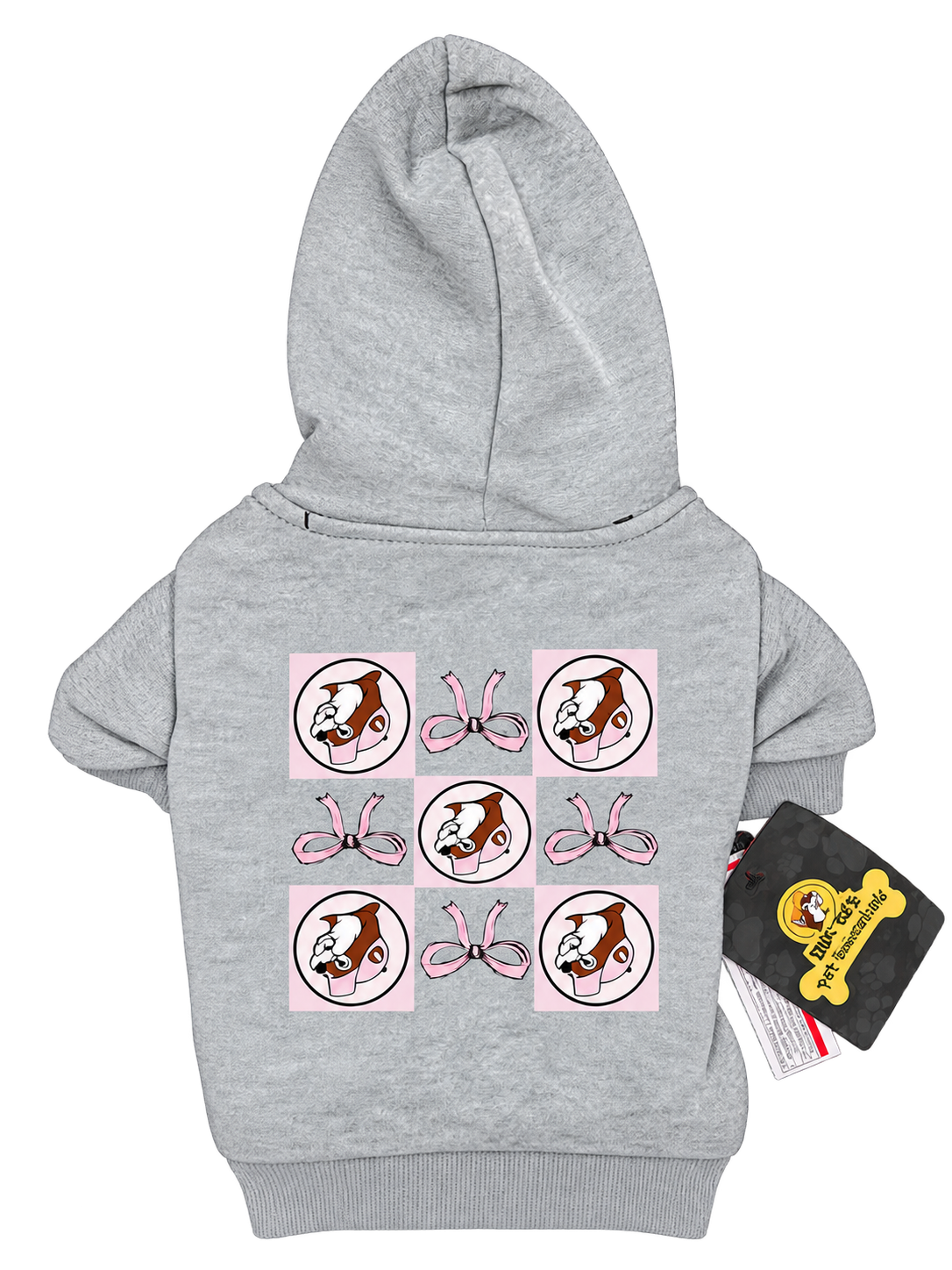 Buc-ee’s Pet Hoodies – Pink Bows, Camo & Red OG
