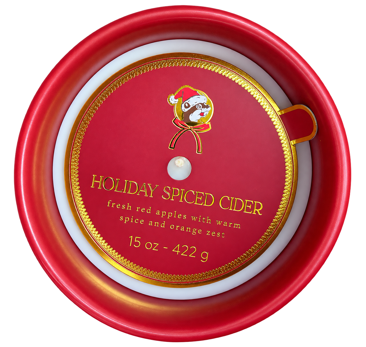 Buc-ee’s Holiday Spiced Cider Christmas Candle – 15 oz