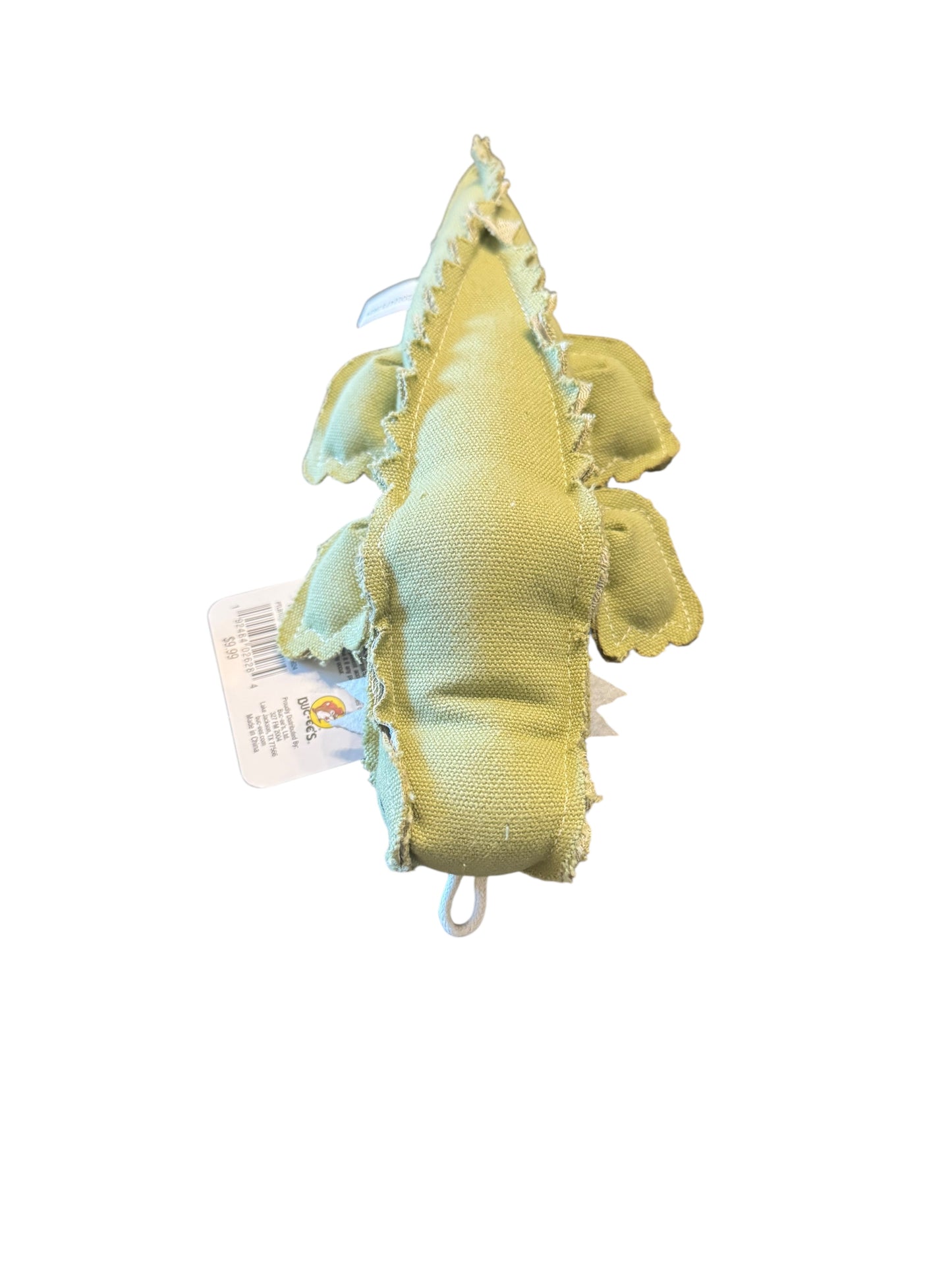 Buc-ee’s Durable Canvas Dog Toys – Alligator, Fish, & Armadillo