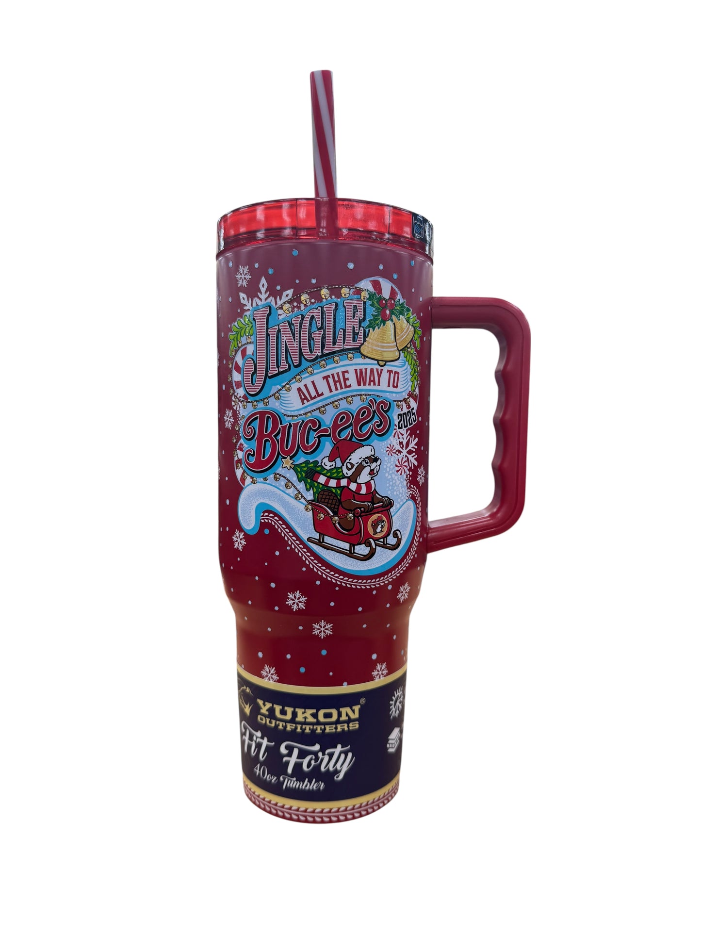 Buc-ee’s Christmas Yukon Outfitters Tumblers – 32 oz & 40 oz Holiday Collection