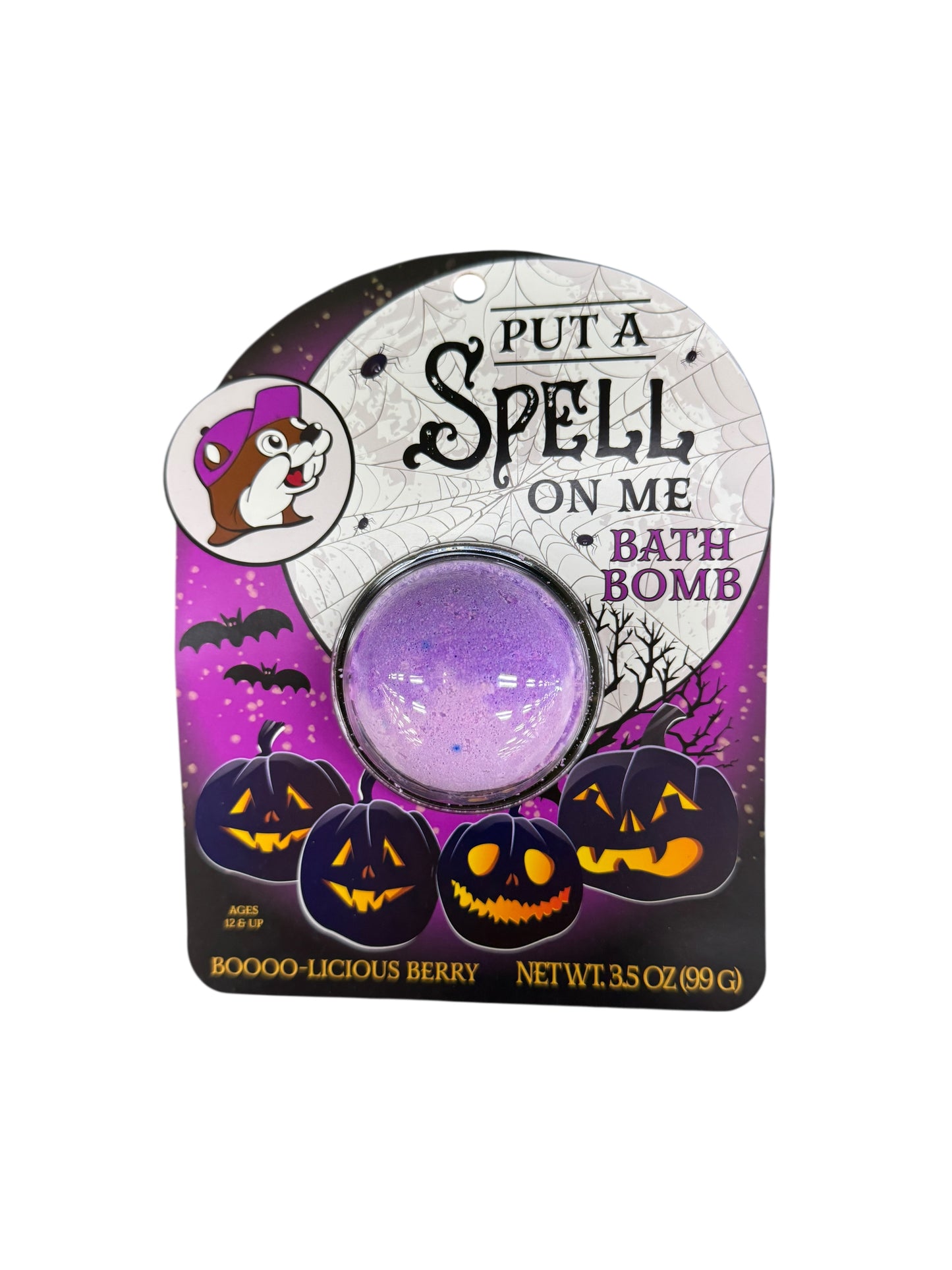 Buc-ee’s Halloween bath bombs in festive colors