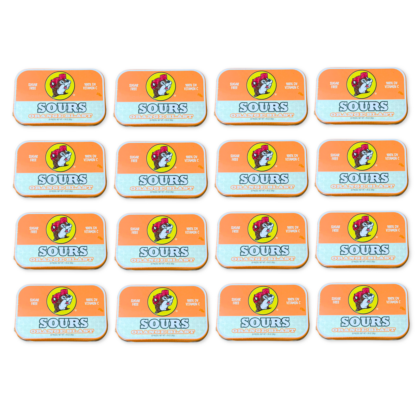 Buc-ee's Flavored Mints and Sours buc ees buc ee's bucees buccees buc-ees