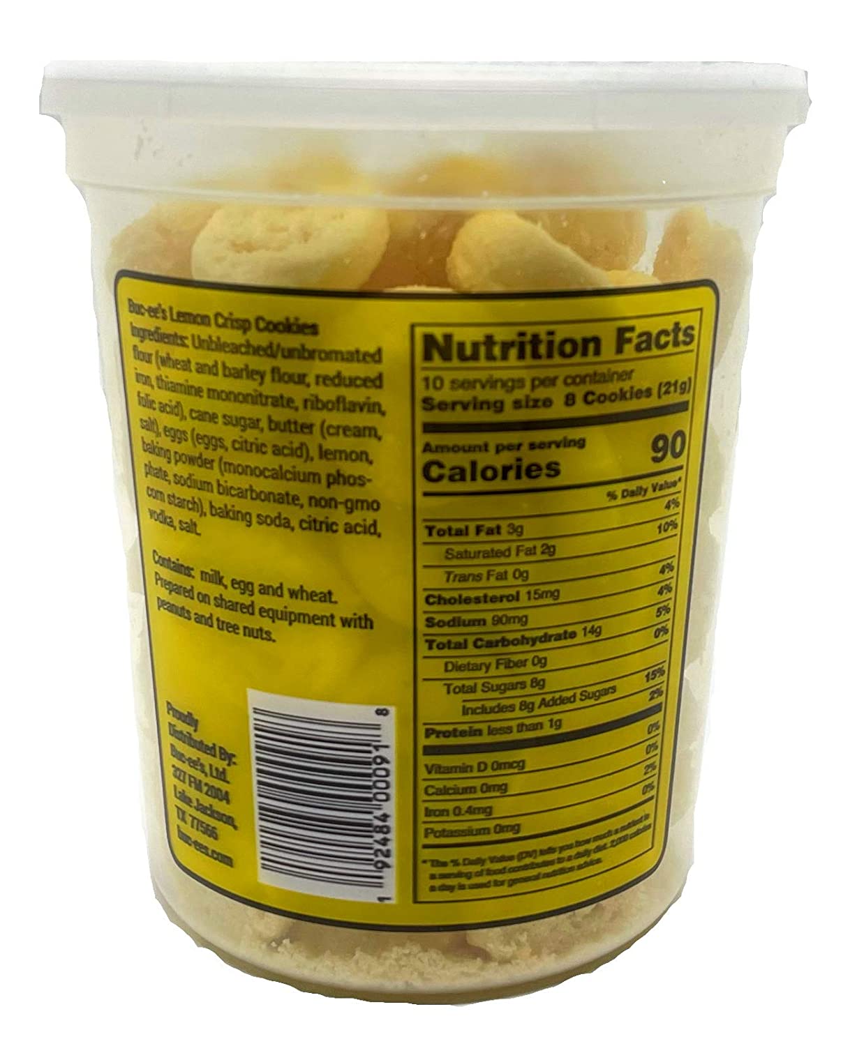 Buc-ee’s Lemon Crisps buc ees buc ee's bucees buccees buc-ees