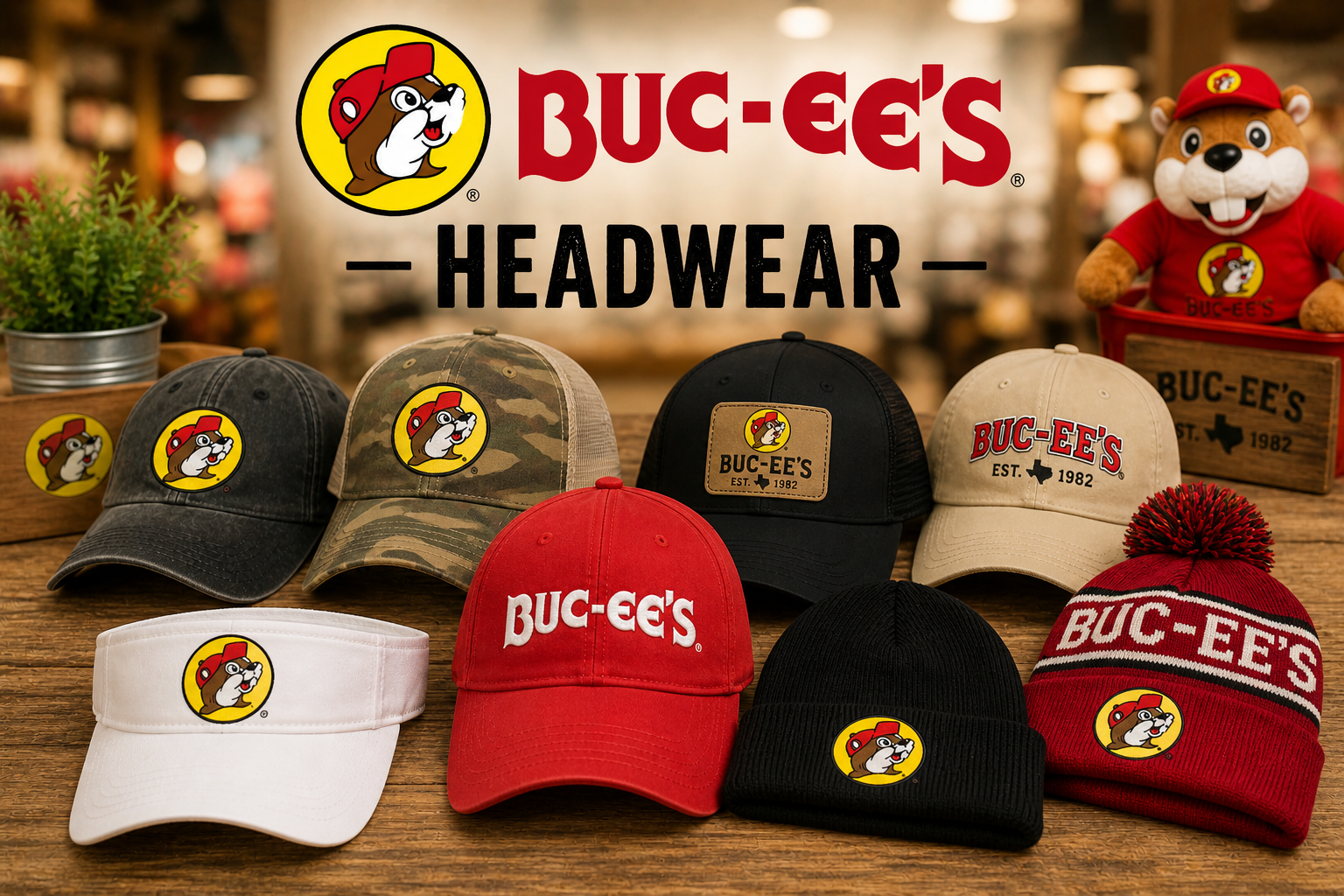 Headware Googs Buc-ee's Headware – Johnny's Goods