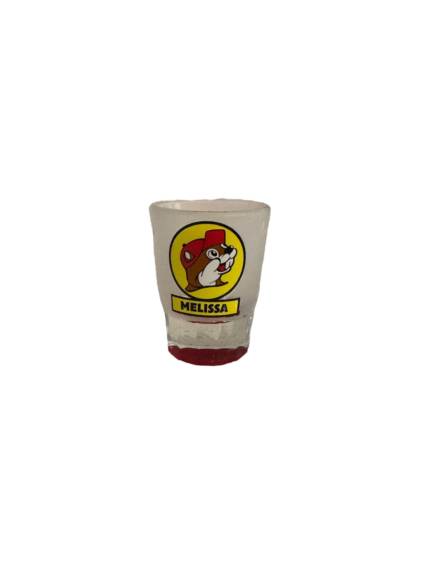 Buc-ee’s Location Etched Shot Glass