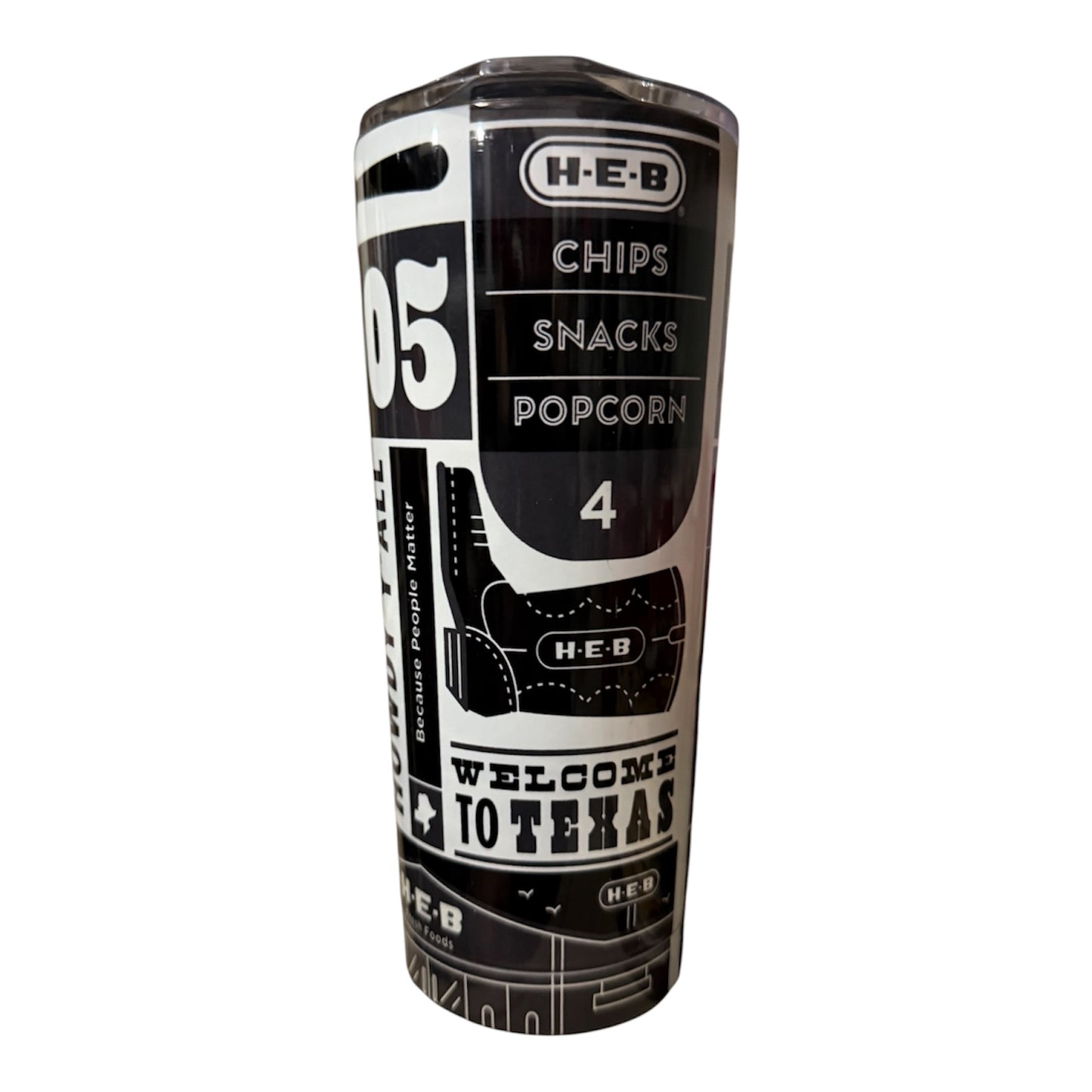 H-E-B “Howdy Y’all” Stainless Steel Tumbler – 24oz Vacuum Insulated Travel Cup
