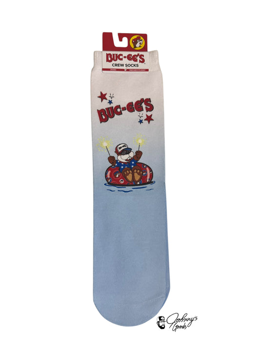 Buc-ee’s July 4th 2025 Socks