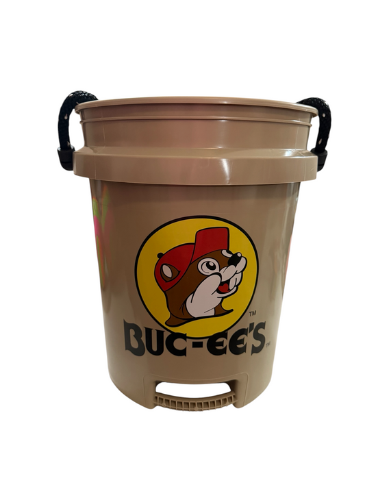 🪣 Buc-ee’s Sand 5 Gallon Bucket with Rope Handle – Beach, Pool & Outdoor Fun