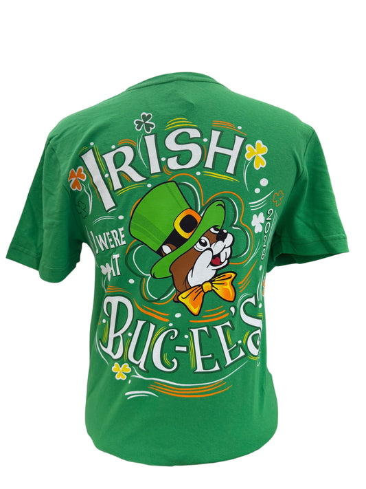 Buc-ee’s “Irish I Were at Buc-ee’s” 2026 St. Patrick’s Day T-Shirt – Green Shamrock TShirt