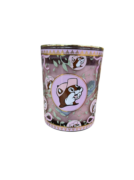 Buc-ee’s 2-Wick Scented Candle – Decorative Glass Jar (Sparkling Mimosa & Lavender Chamomile)