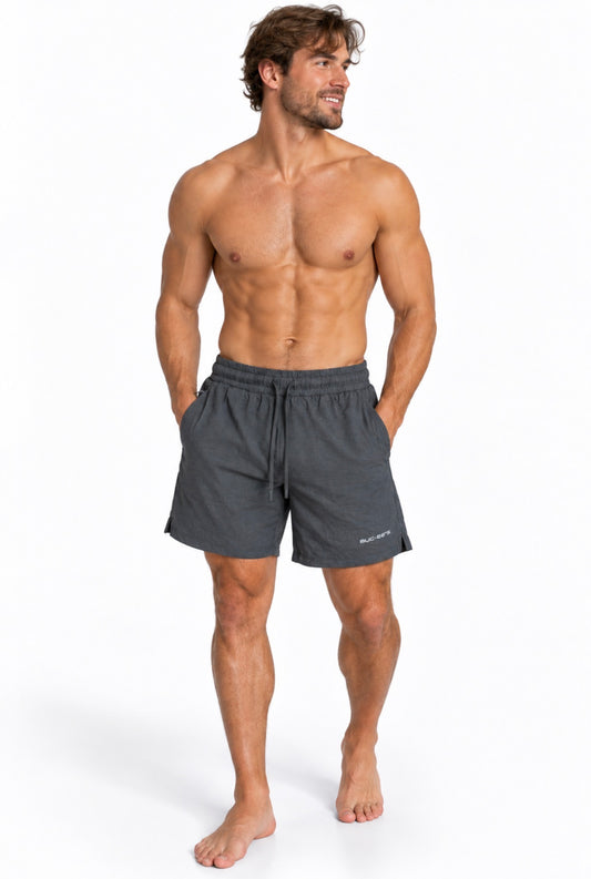 Buc-ee’s Men’s Performance Athletic Shorts – Lightweight Drawstring Lounge Shorts