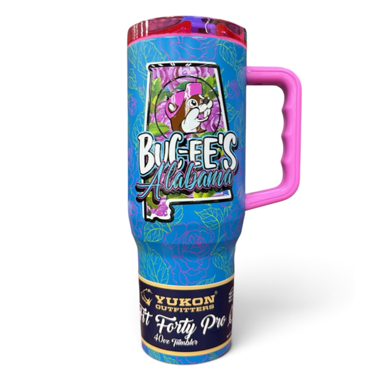 Buc-ee’s Alabama Yukon Outfitters Fit Forty Pro 40 oz Tumbler
