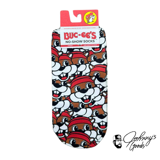 Buc-ee's No-Show "One-Size Fits Most" Socks