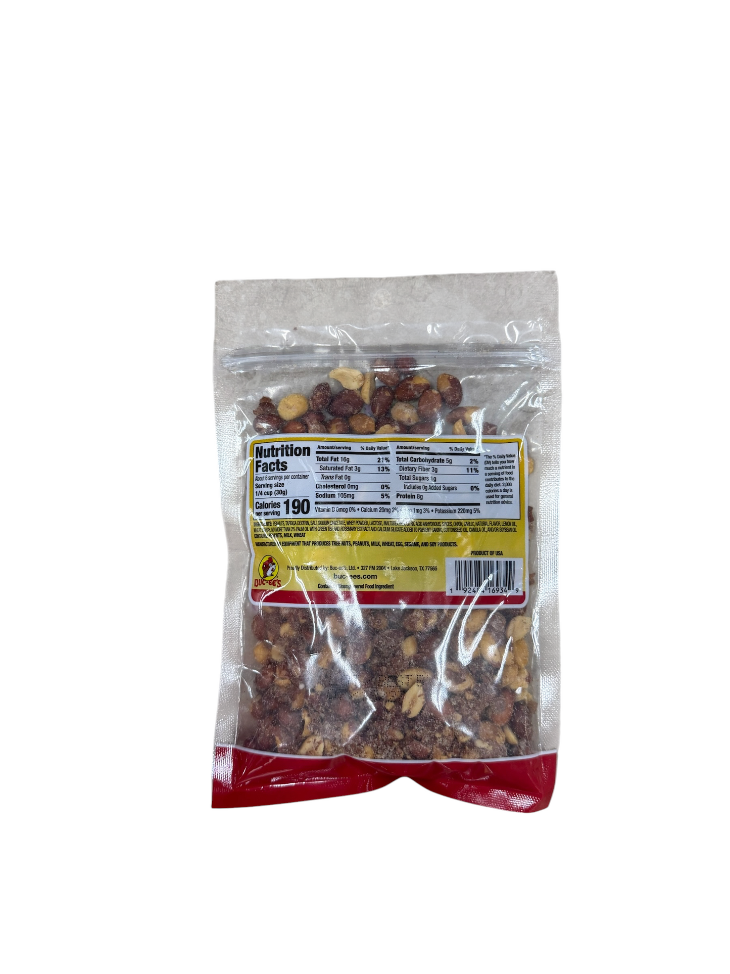 Buc-ee’s Southern Fried Peanuts Variety Pack – Cajun, Salted & Dill Pickle Flavors – 7 oz Bags