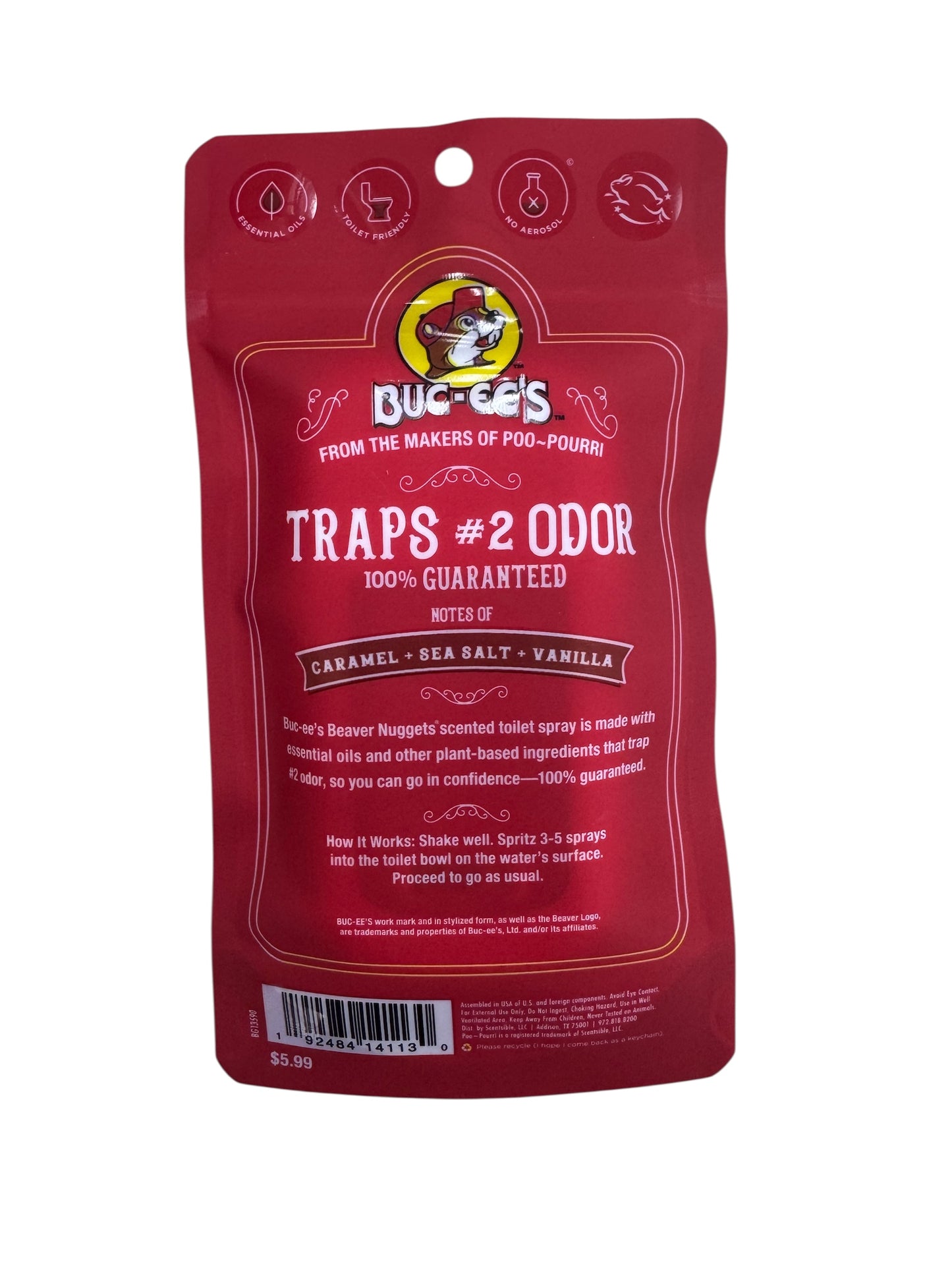 Buc-ee’s Odor Sprays *Traps odors*