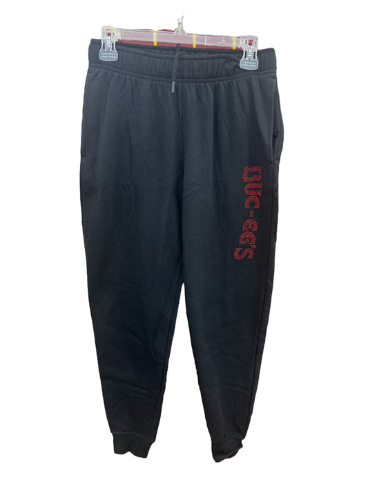 Buc-ee’s Black Bling Elastic Sweatpants