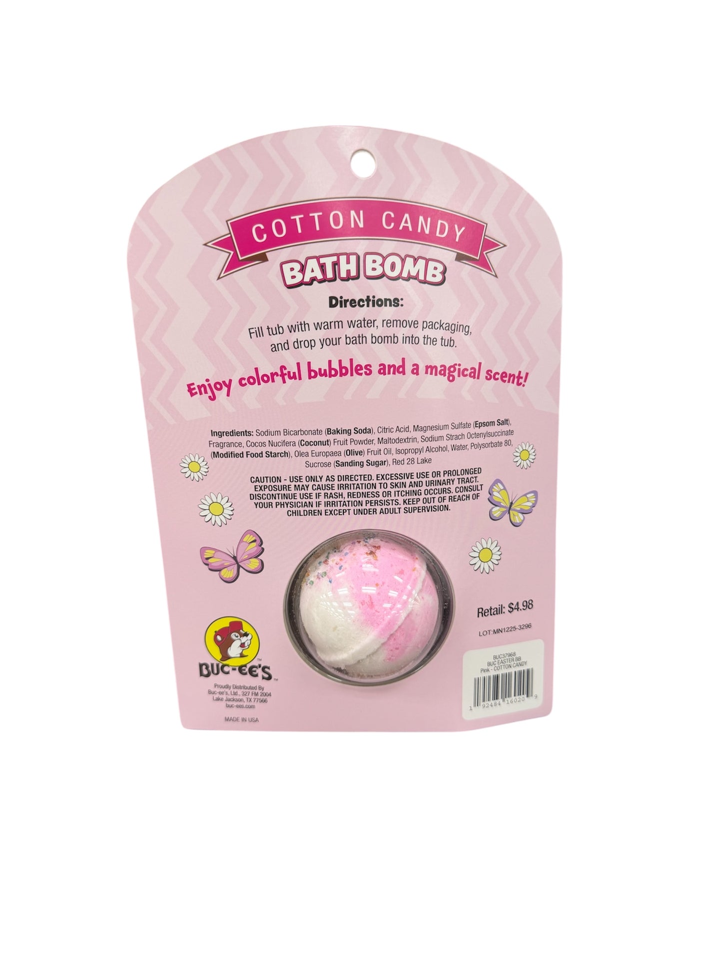 Buc-ee’s Easter Bath Bombs & Soap Infused Sponges – Spring Collection