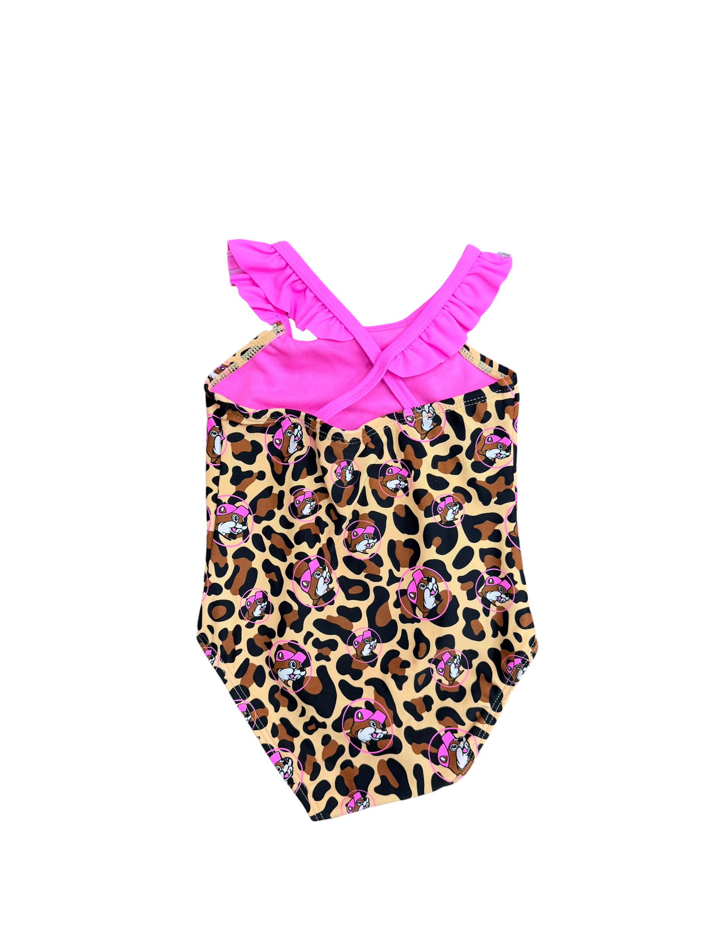 Buc-ee’s Girls One-Piece Swimsuit – Leopard & Tropical Prints | Summer 2026