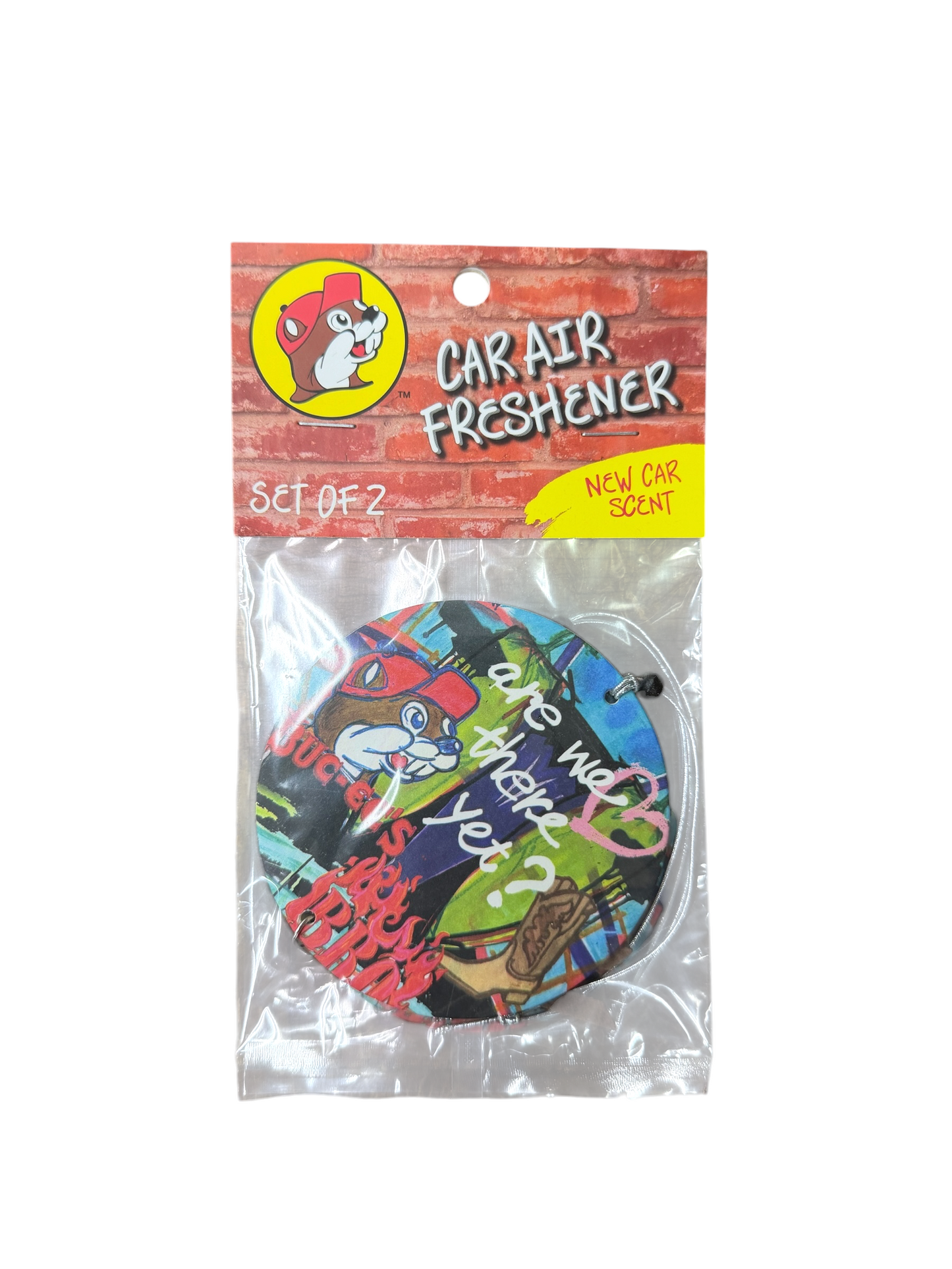 Buc-ee’s Auto Air Freshener Collection – Assorted Designs & Scents – Car Freshener